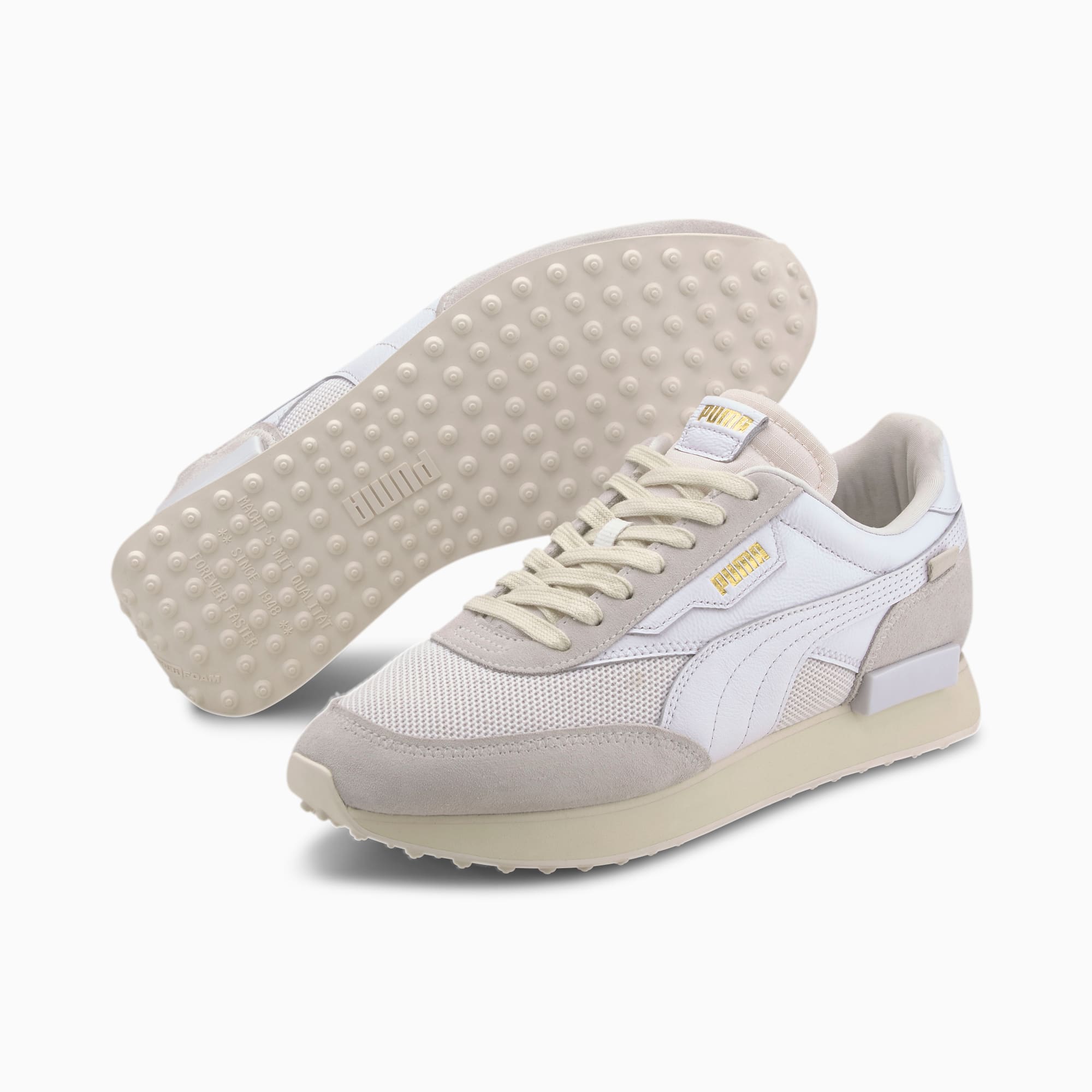 Puma future rider luxe white Clearance