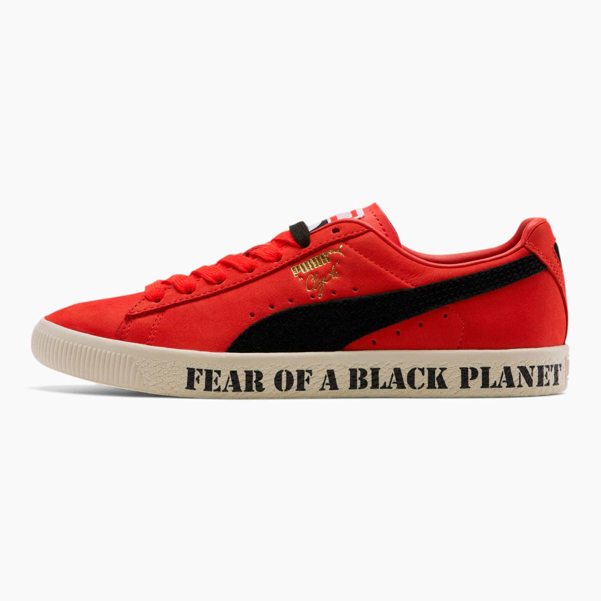 puma clyde shoes red