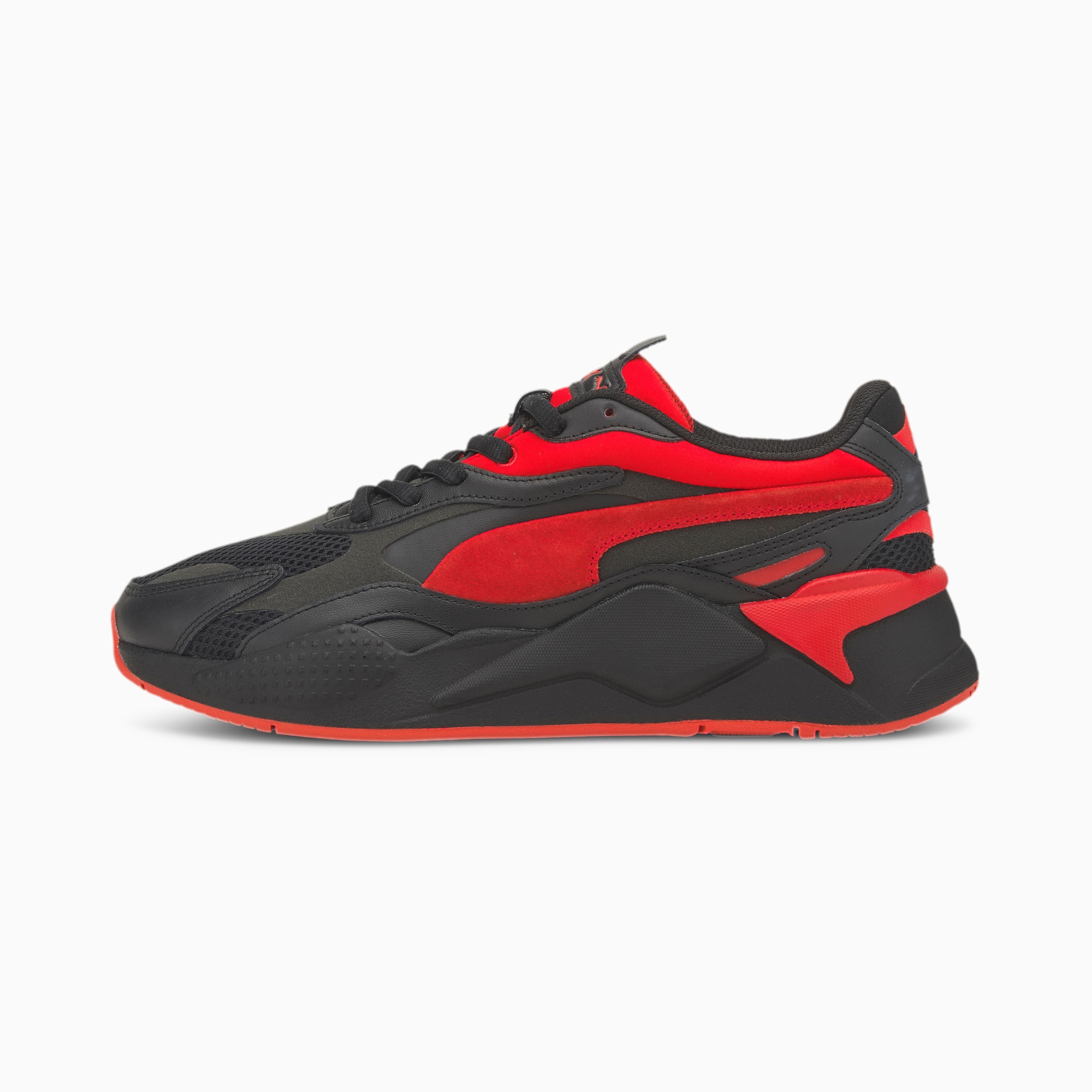 red puma sneakers