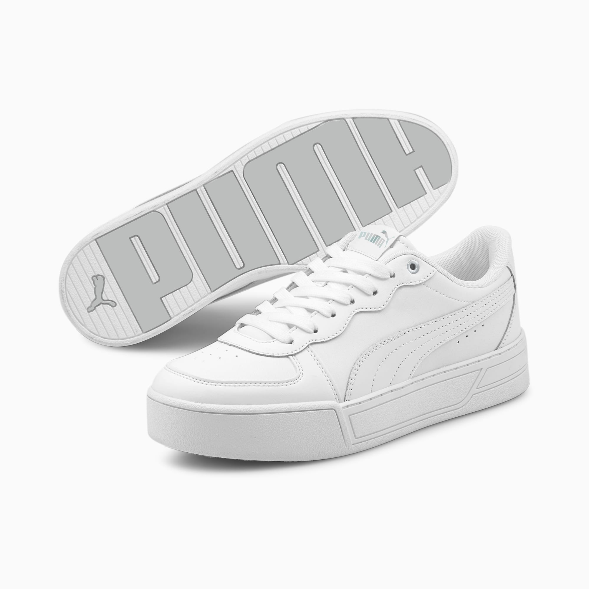 Skye Women s Sneakers Puma White Puma White Puma Silver Gray Violet PUMA Shop All Puma PUMA