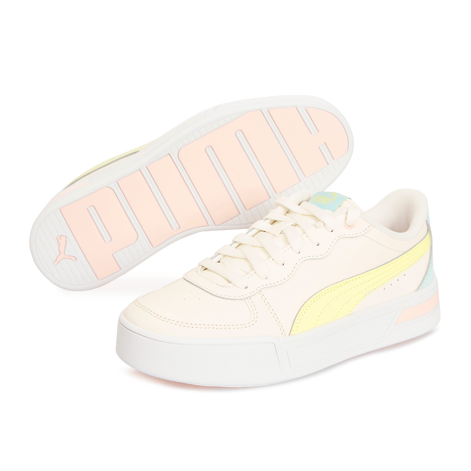 Skye Women s Trainers Whisper White Yellow Pear Blue Glow Cloud
