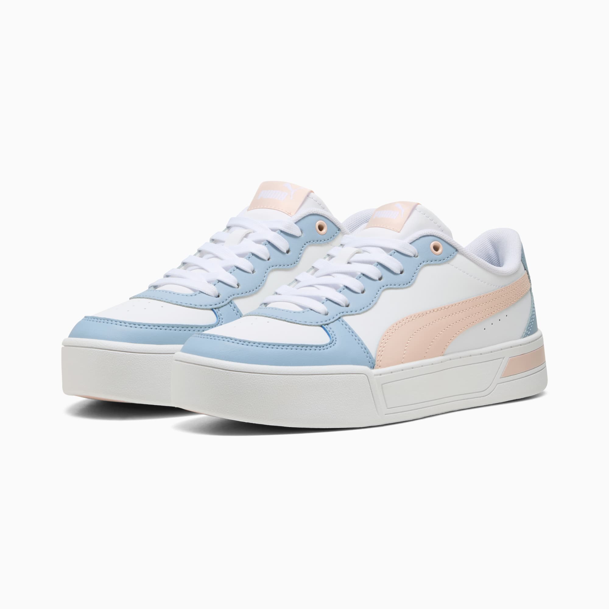 Scarpe da ginnastica Skye da donna, PUMA White-Island Pink-Blue Wash, large
