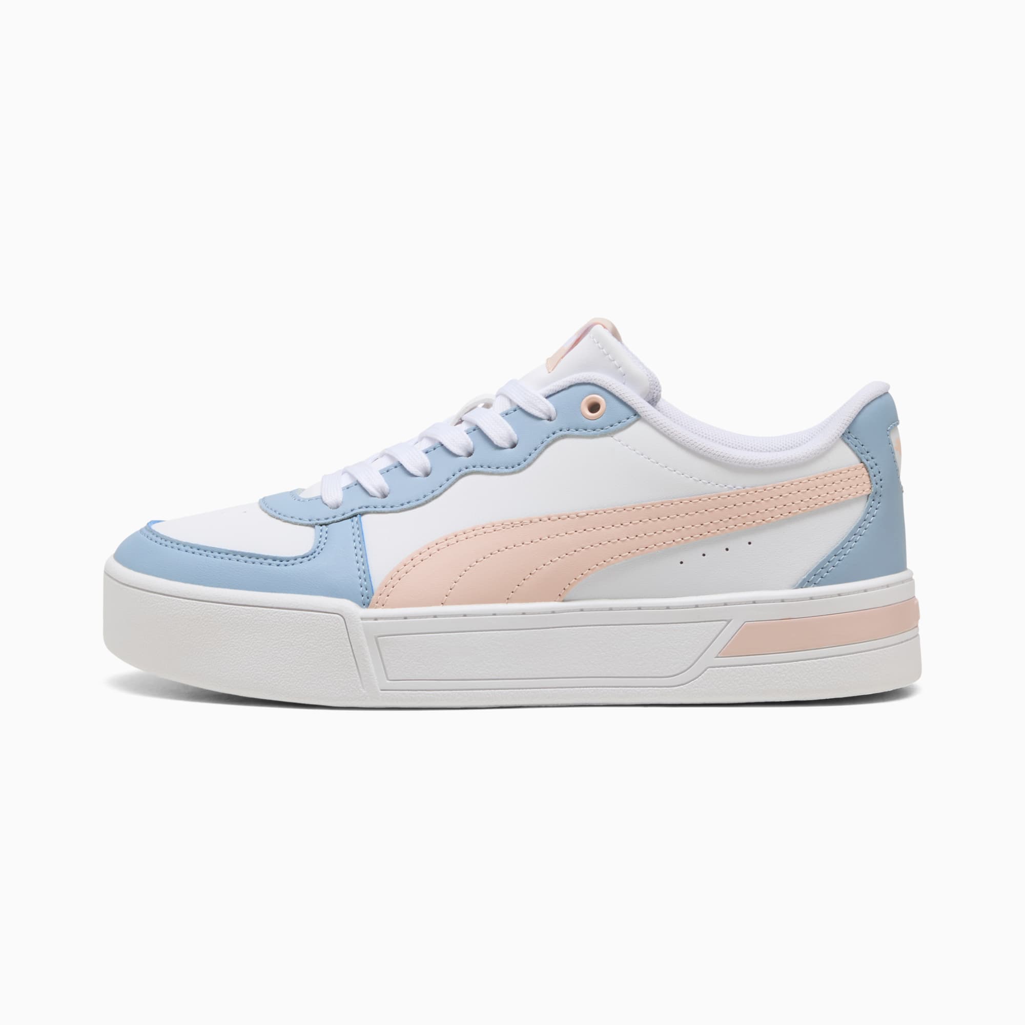 Scarpe da ginnastica Skye da donna, PUMA White-Island Pink-Blue Wash, large