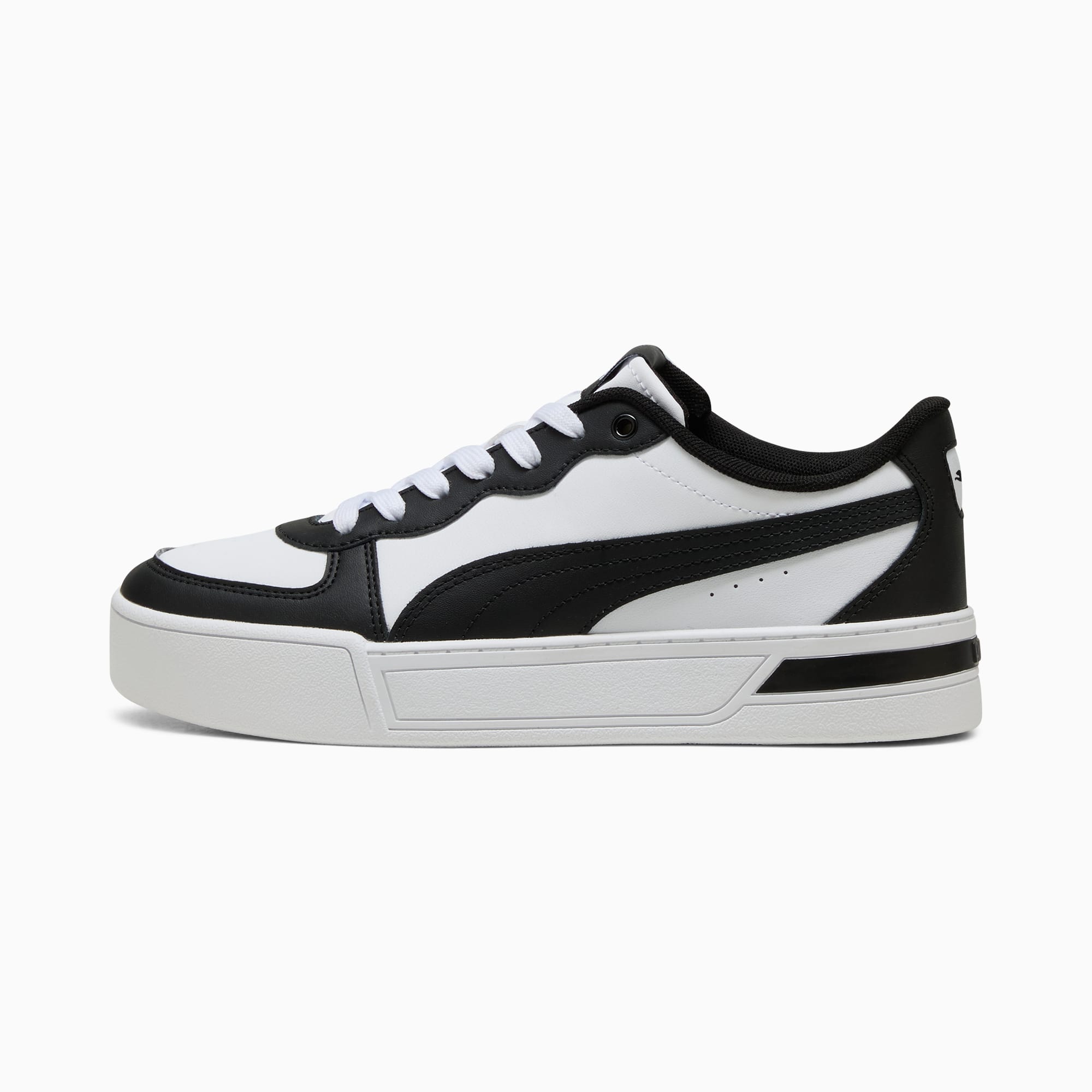 Puma white trainers women top