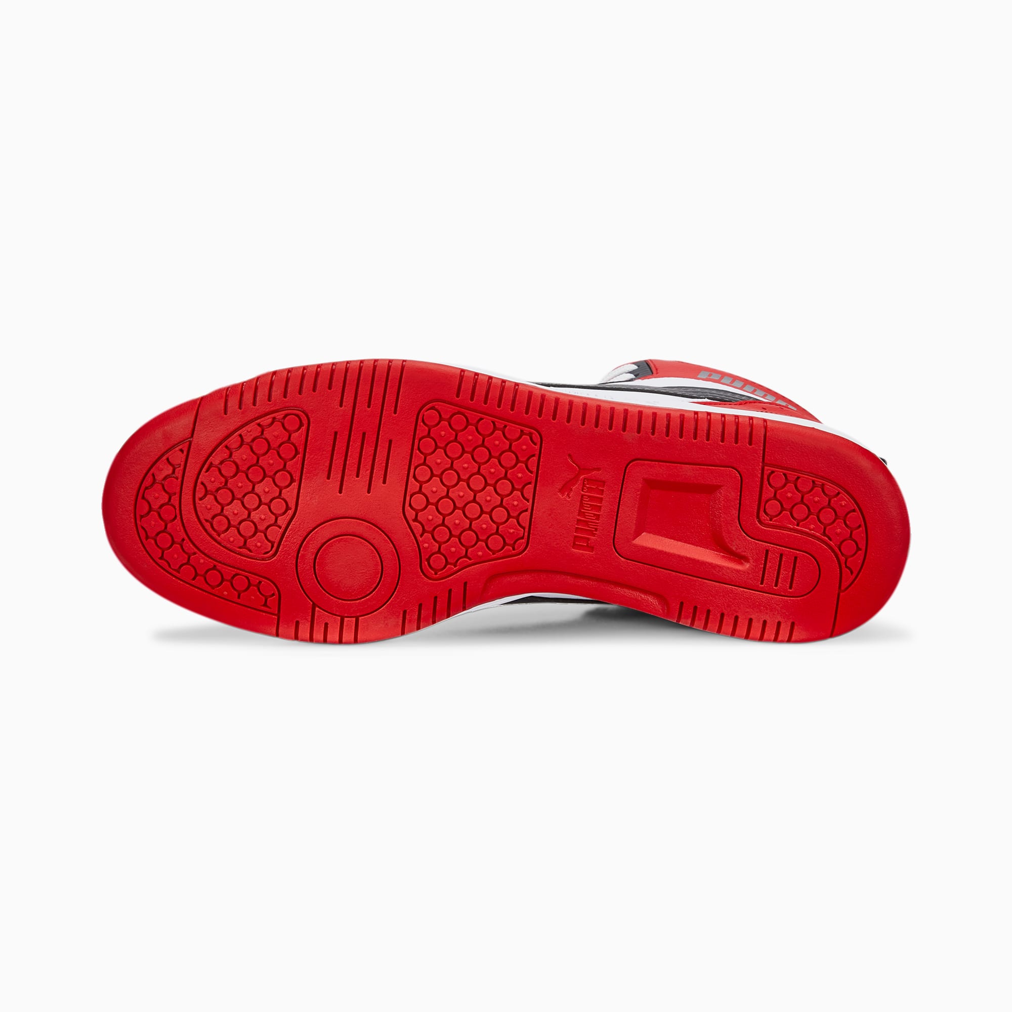 Rebound JOY Trainers Puma White Asphalt High Risk Red PUMA