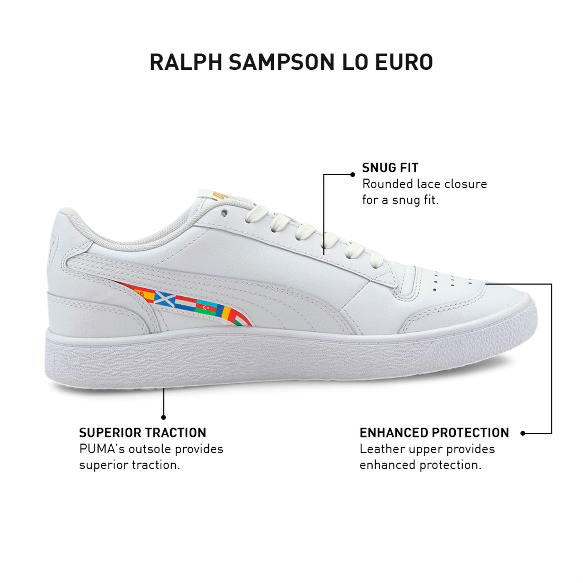 Puma Women's Ralph Sampson Lo Euro Men's Sneakers