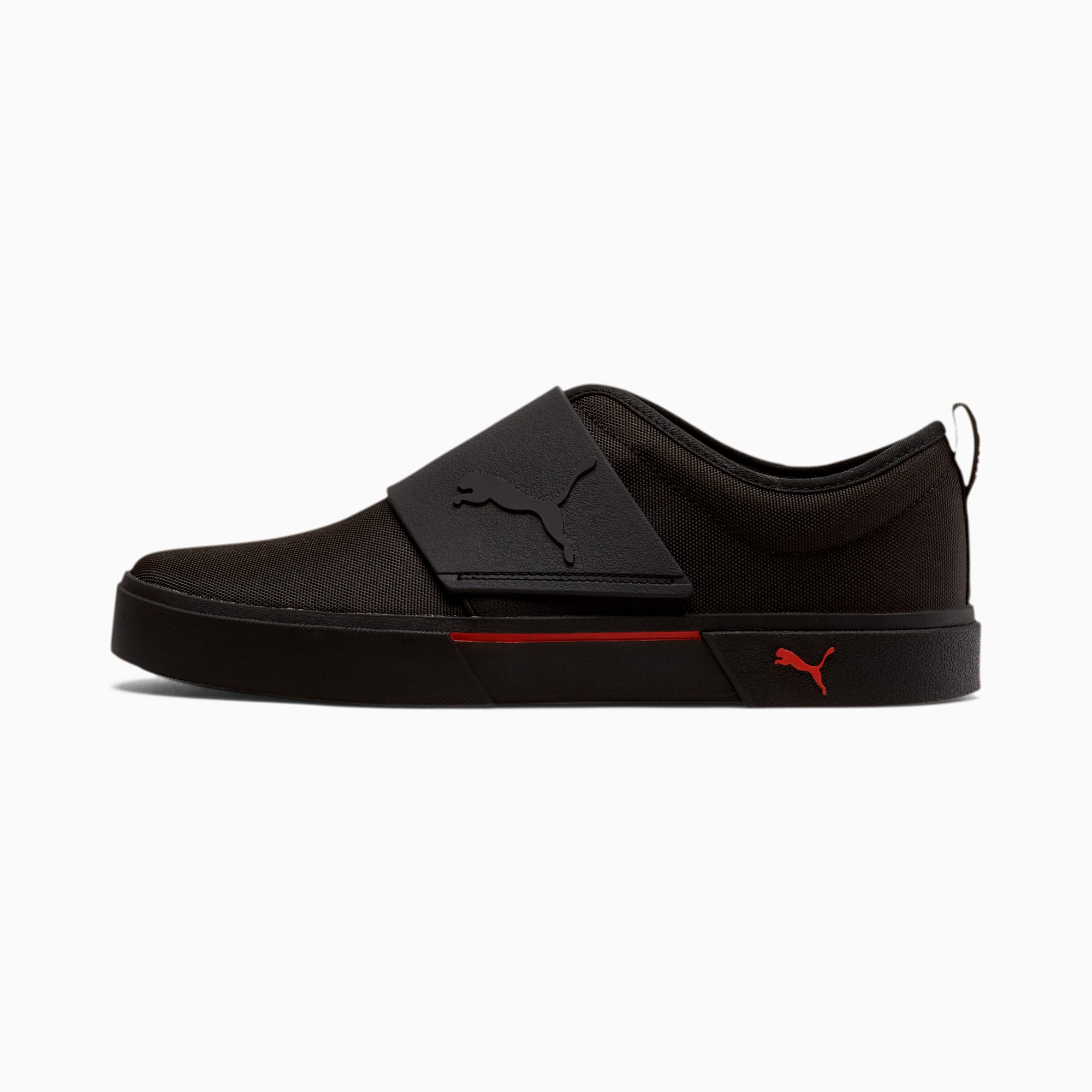 mens black casual slip on shoes