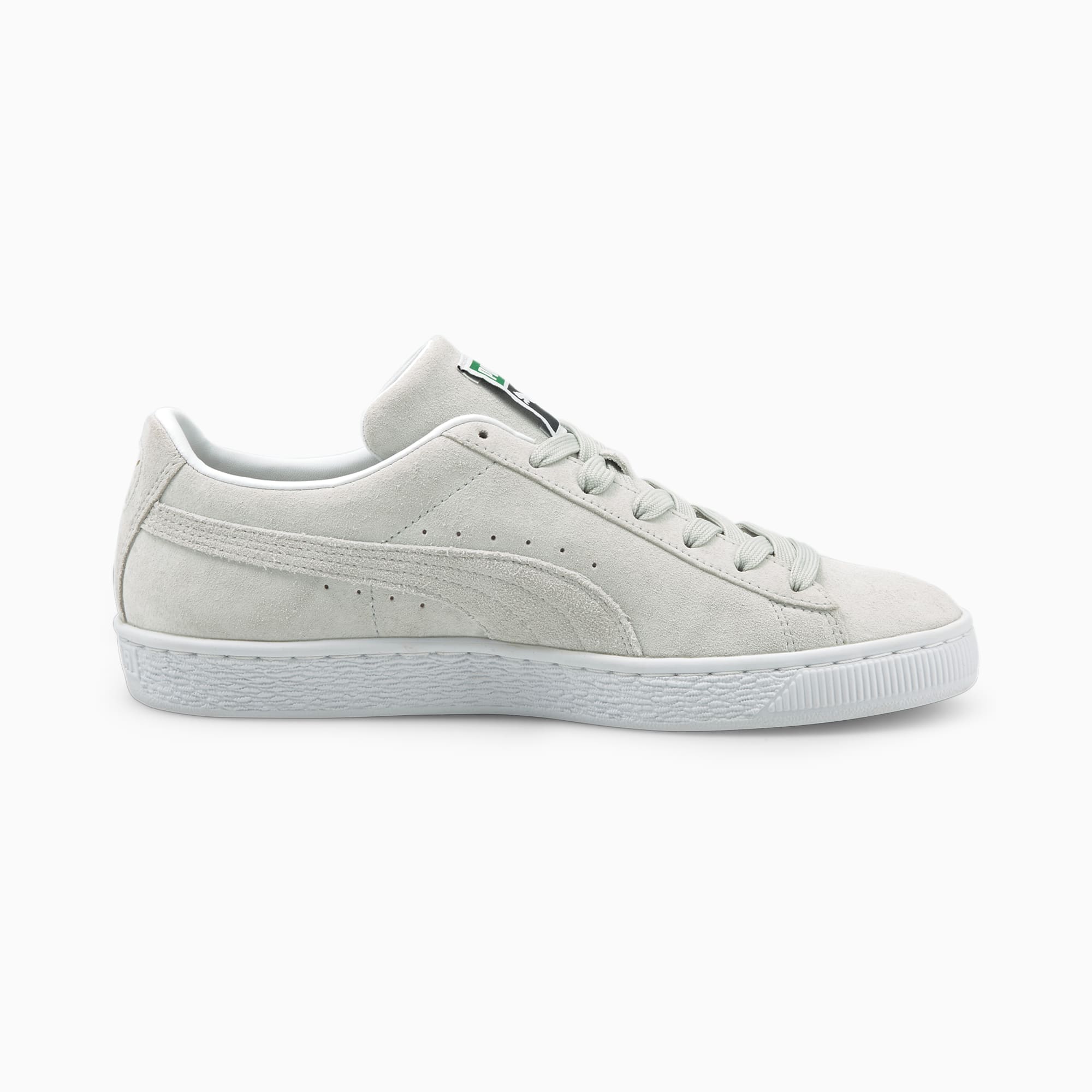 puma grey suede trainers