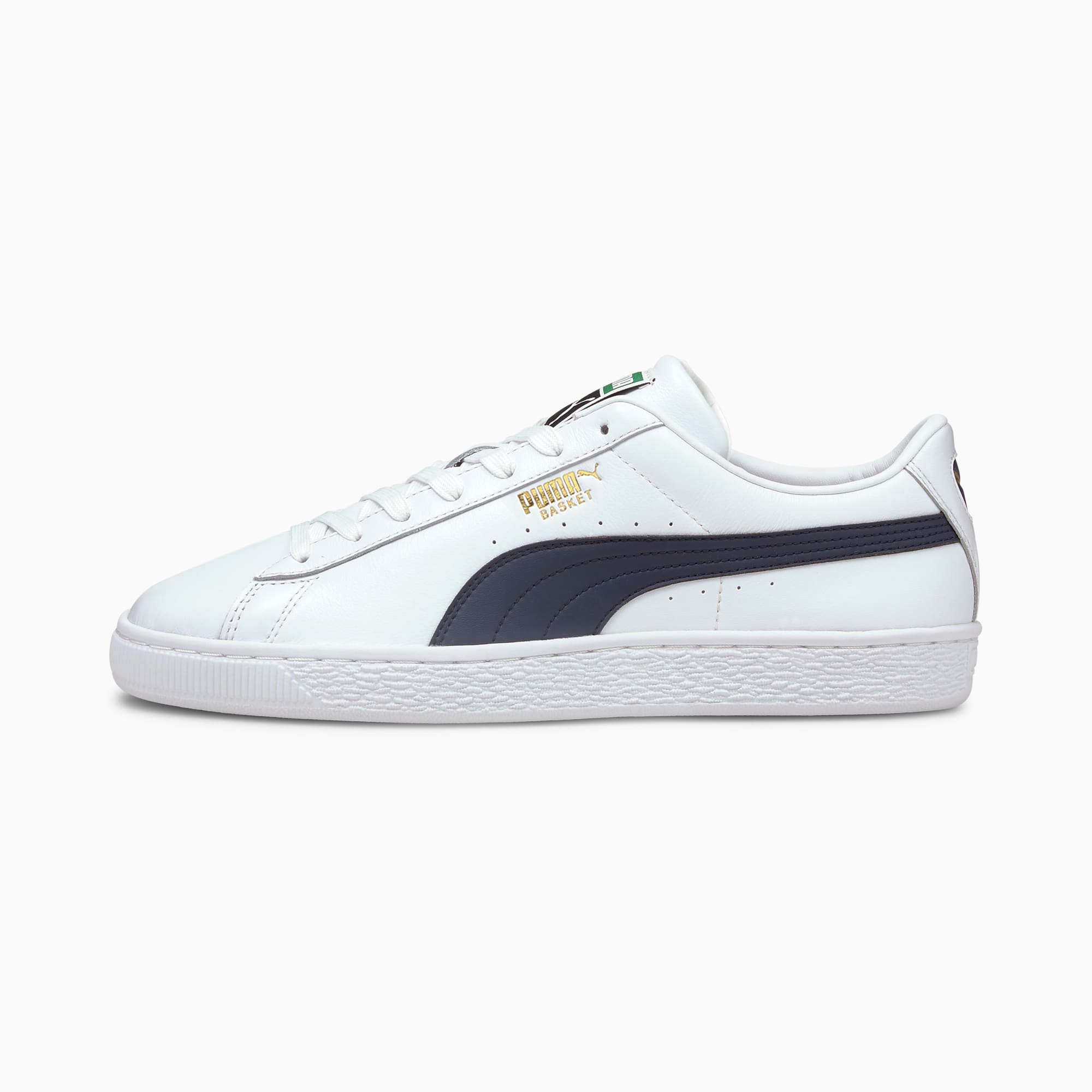 Basket Classic XXI Trainers, Puma White-Peacoat, large-SEA