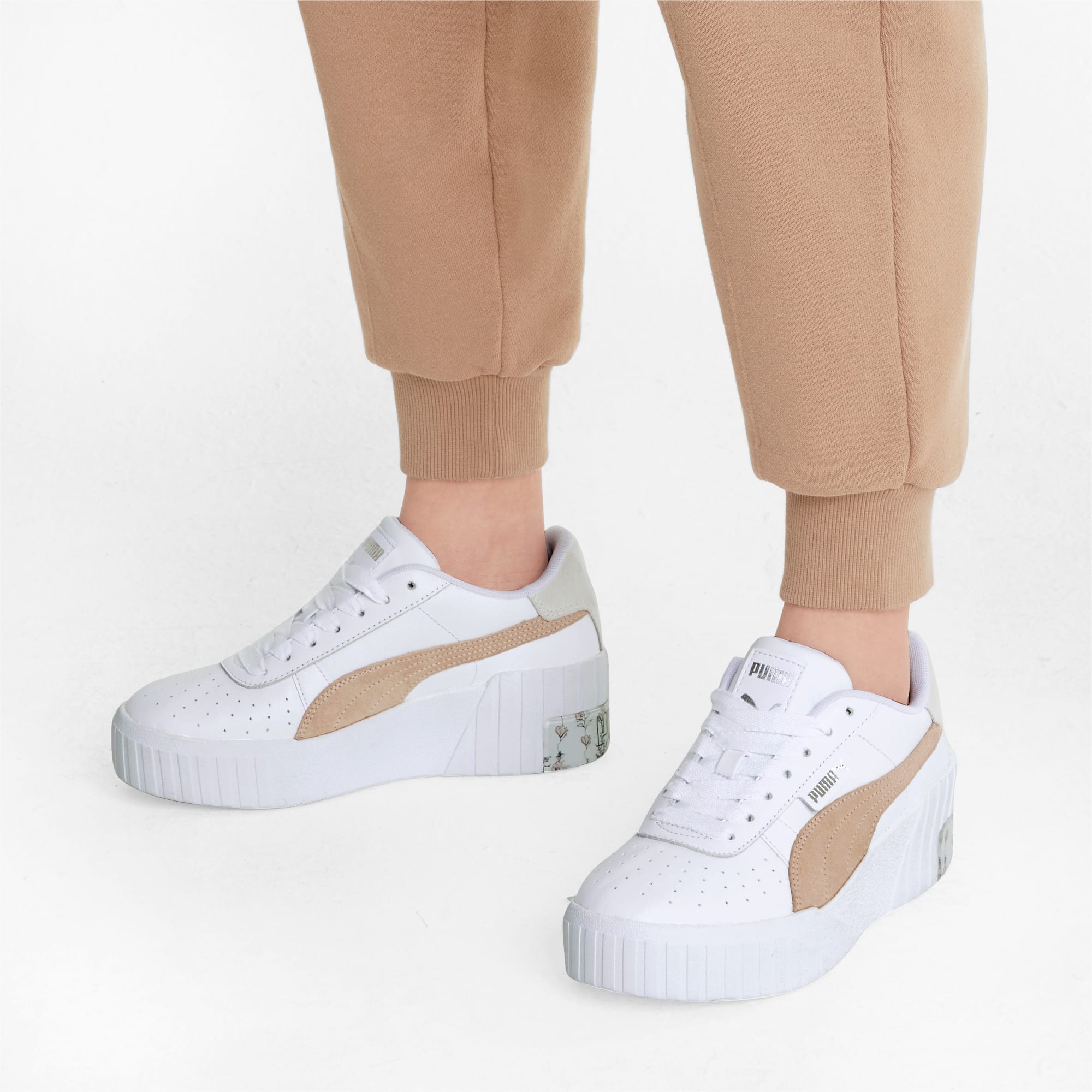 Tenis puma cali wedge mujer new arrivals