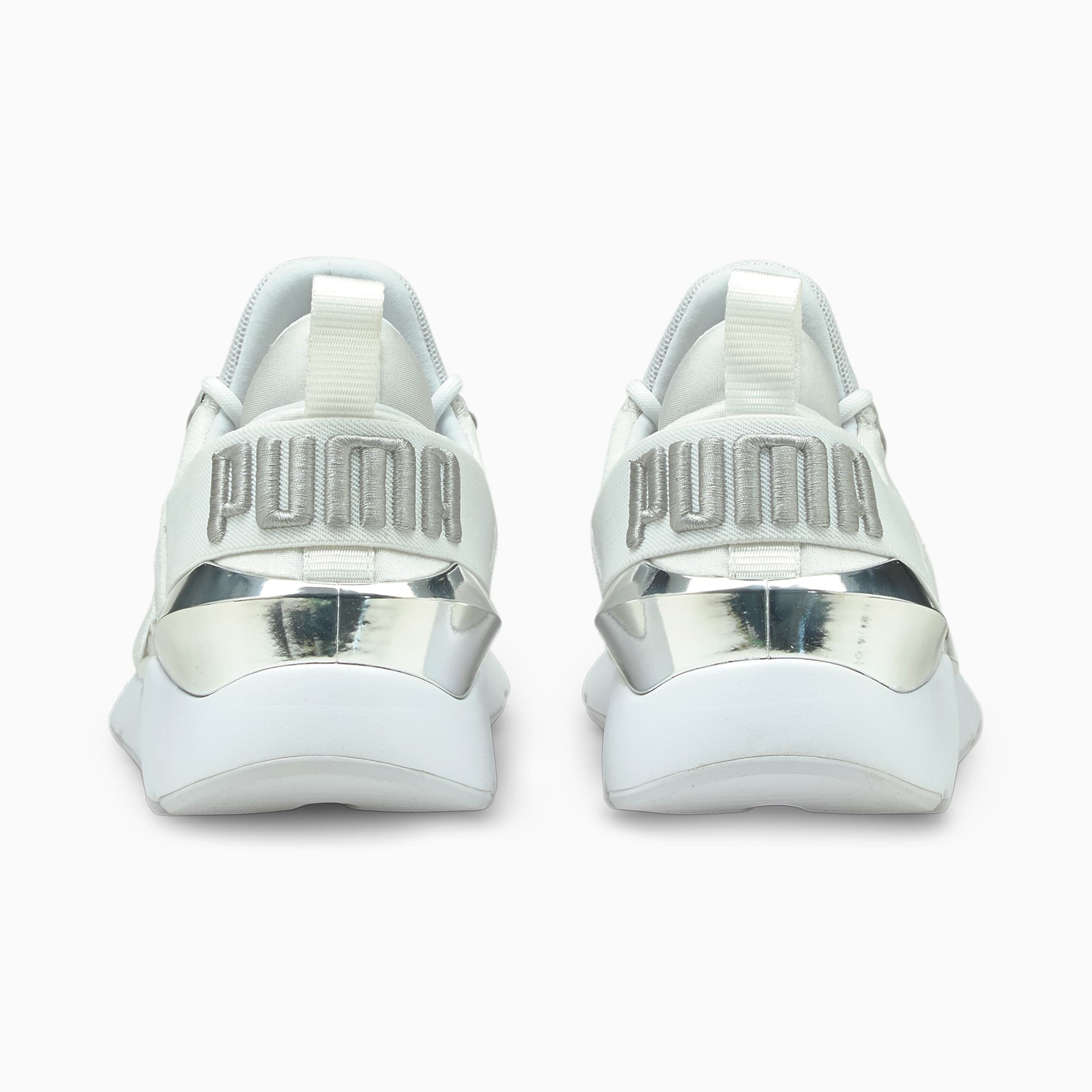 Puma muse top x strap trainers