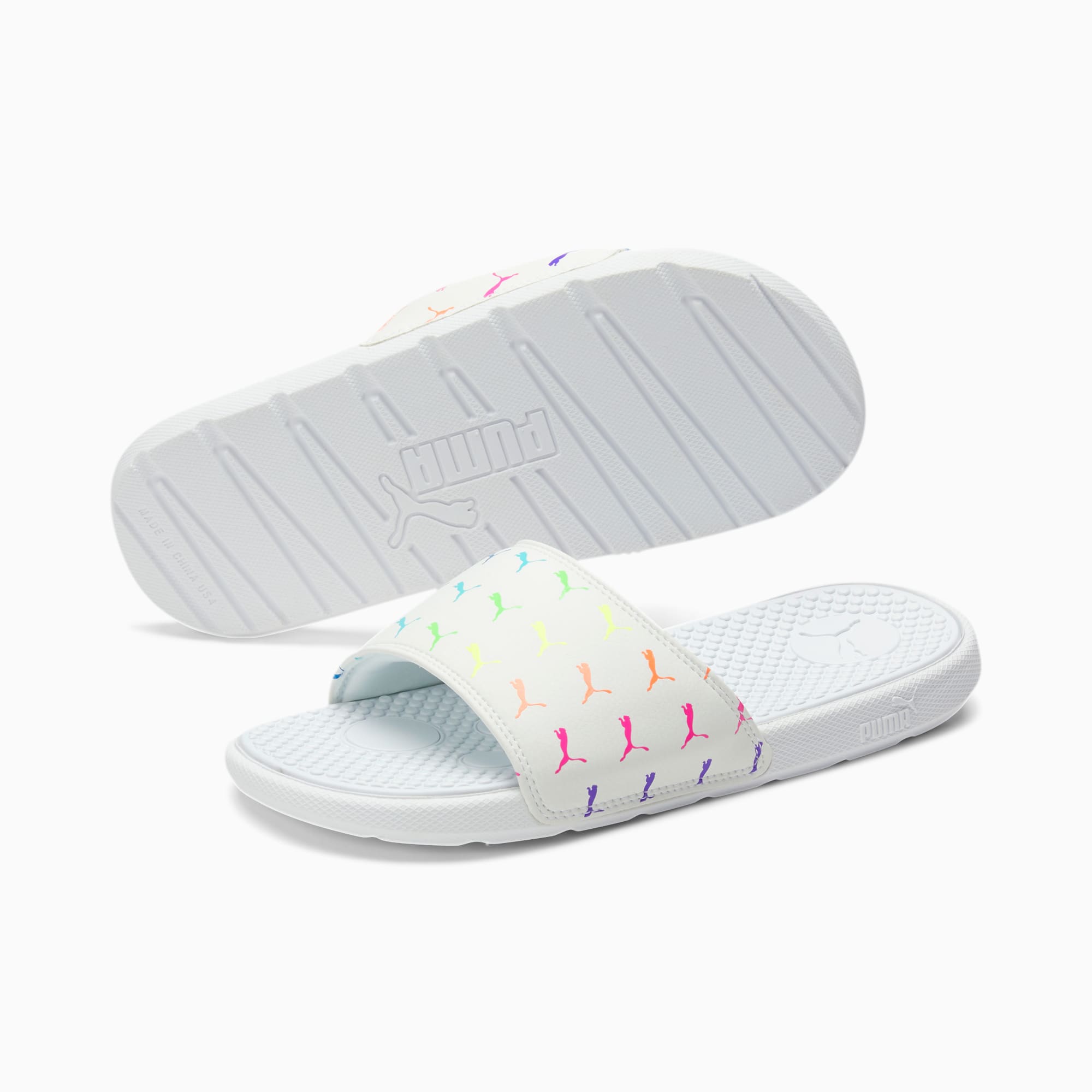 girls puma slides
