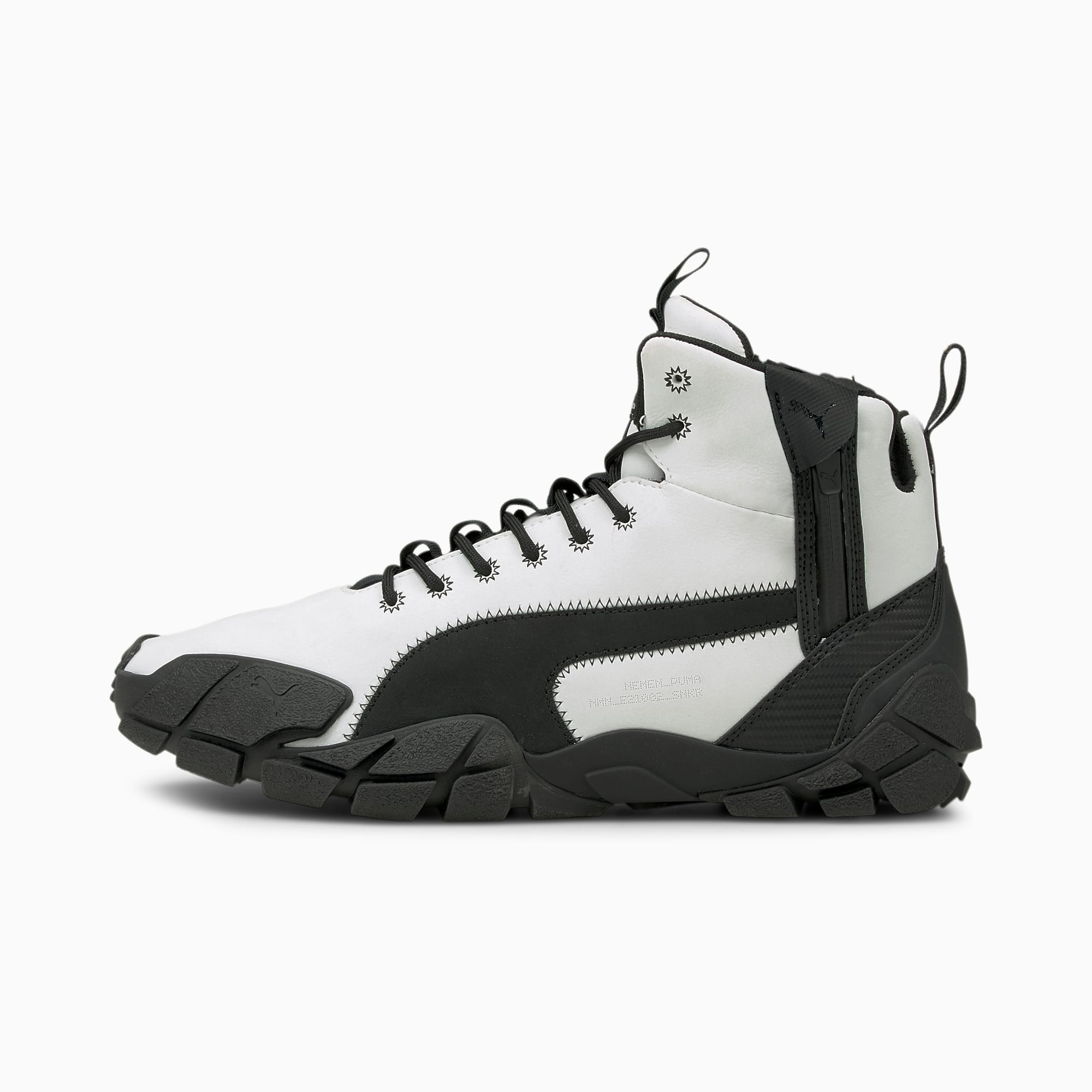 puma mid top shoes