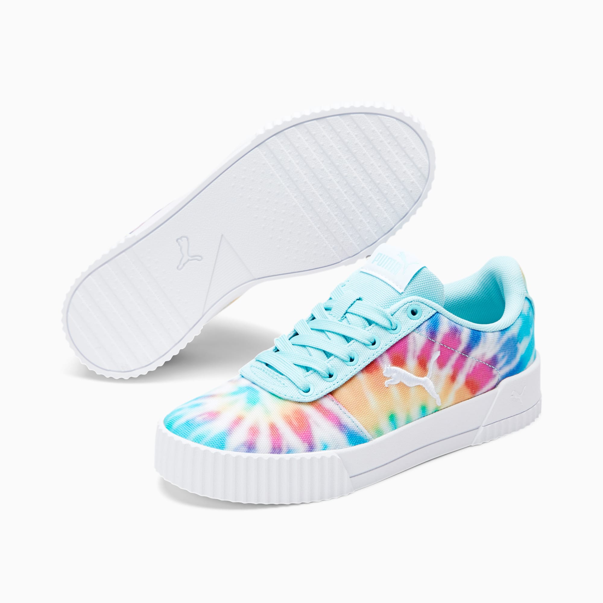 Tie dye puma sneakers 2025