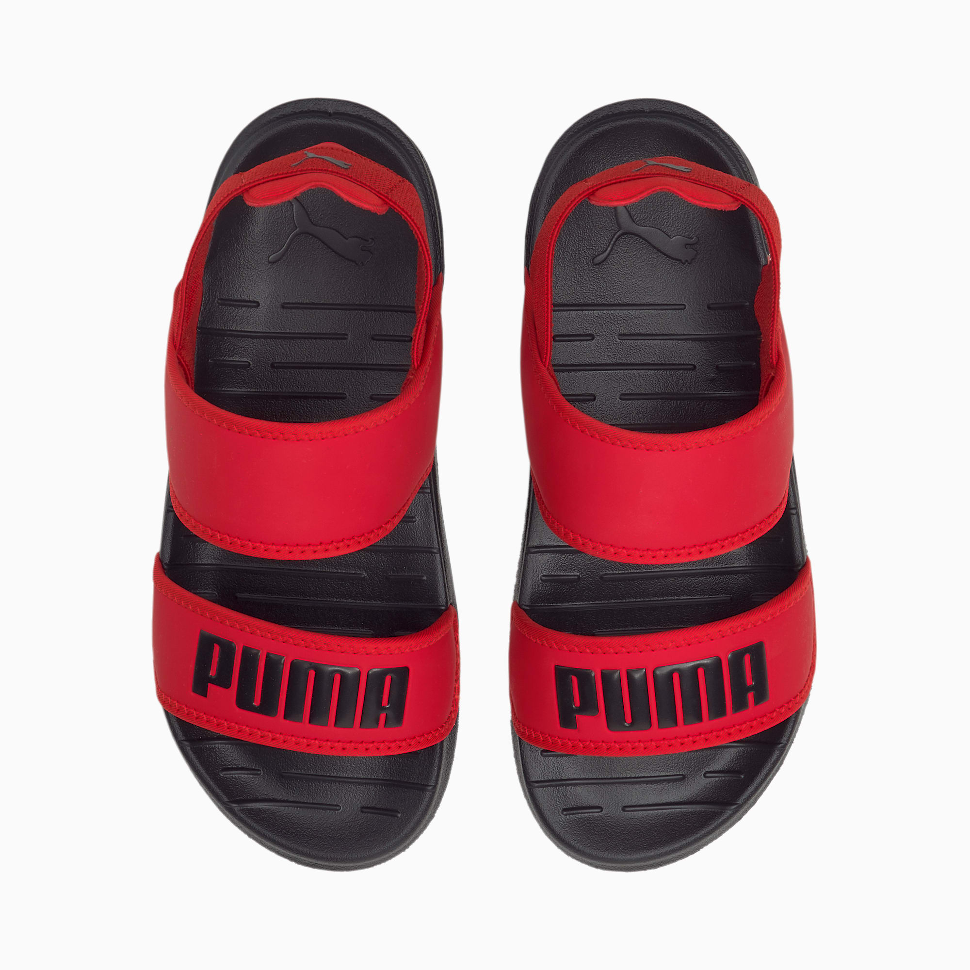 Red puma hotsell sandals