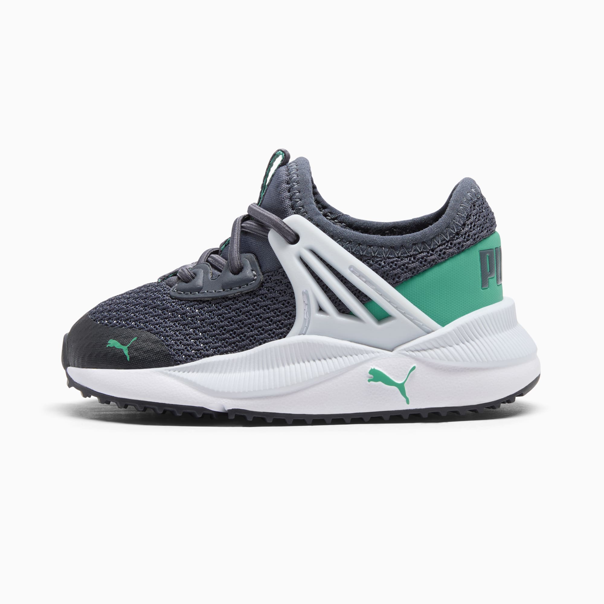 Pacer Future Infants Sneakers Galactic Gray Silver Mist Jade Frost PUMA White PUMA Kids PUMA