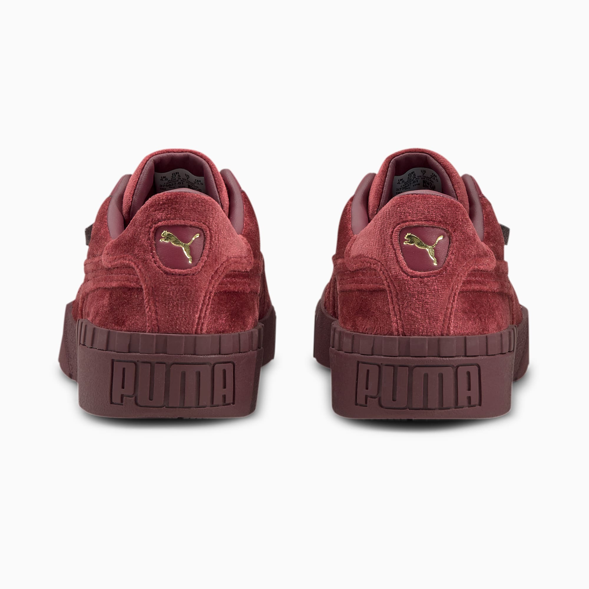 Burgundy and gold pumas outlet