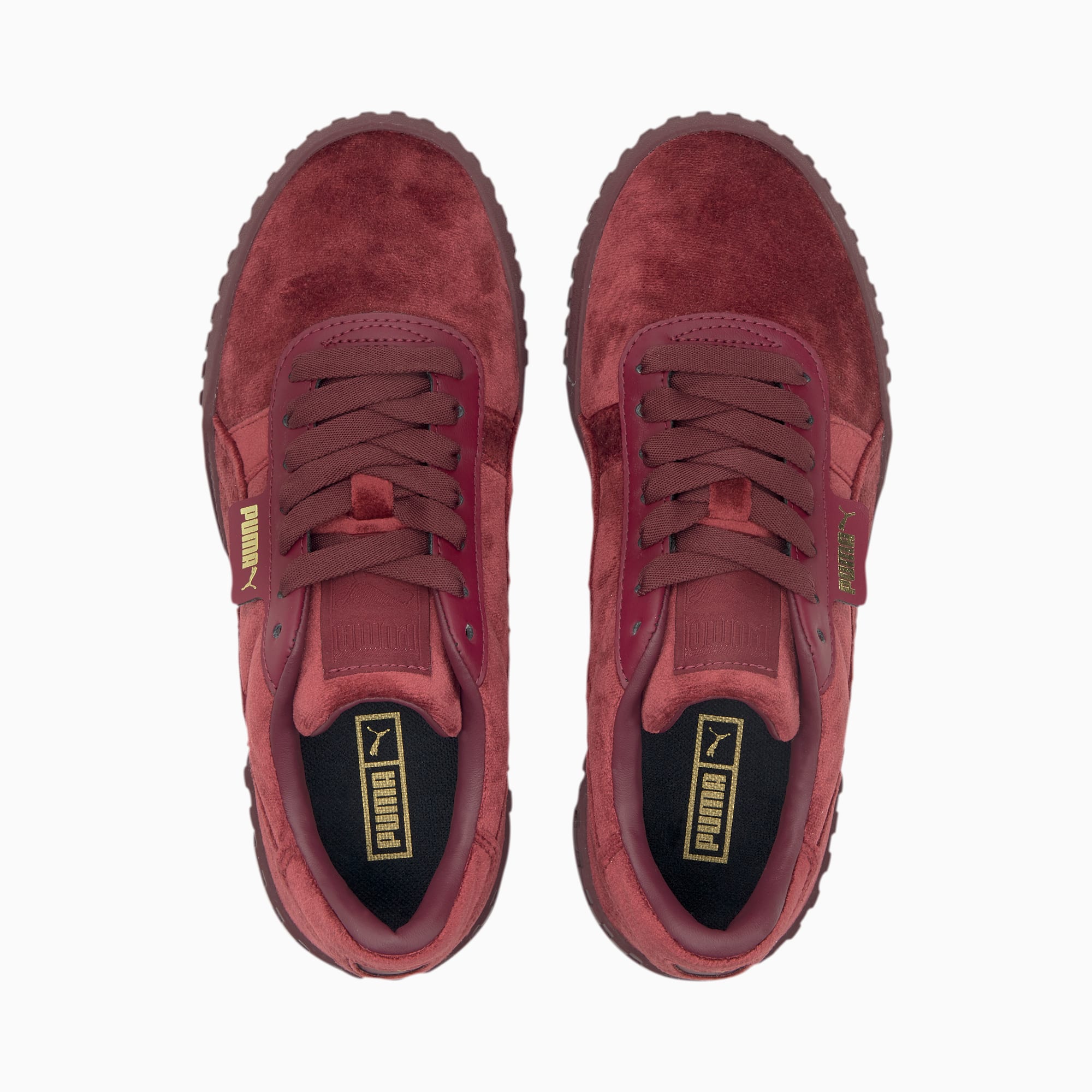 Puma cali red velvet on sale
