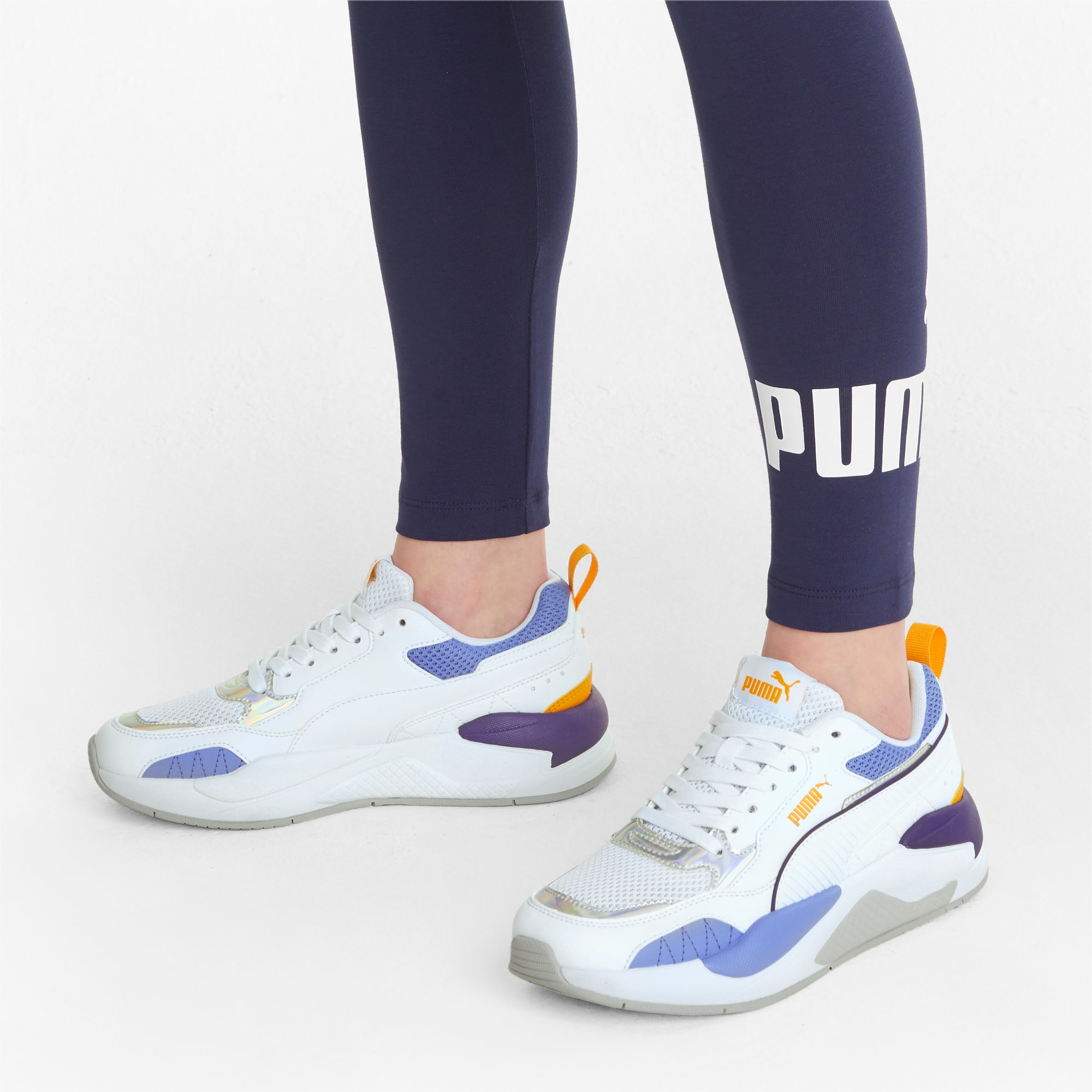 Puma avid sale iridescent sneakers