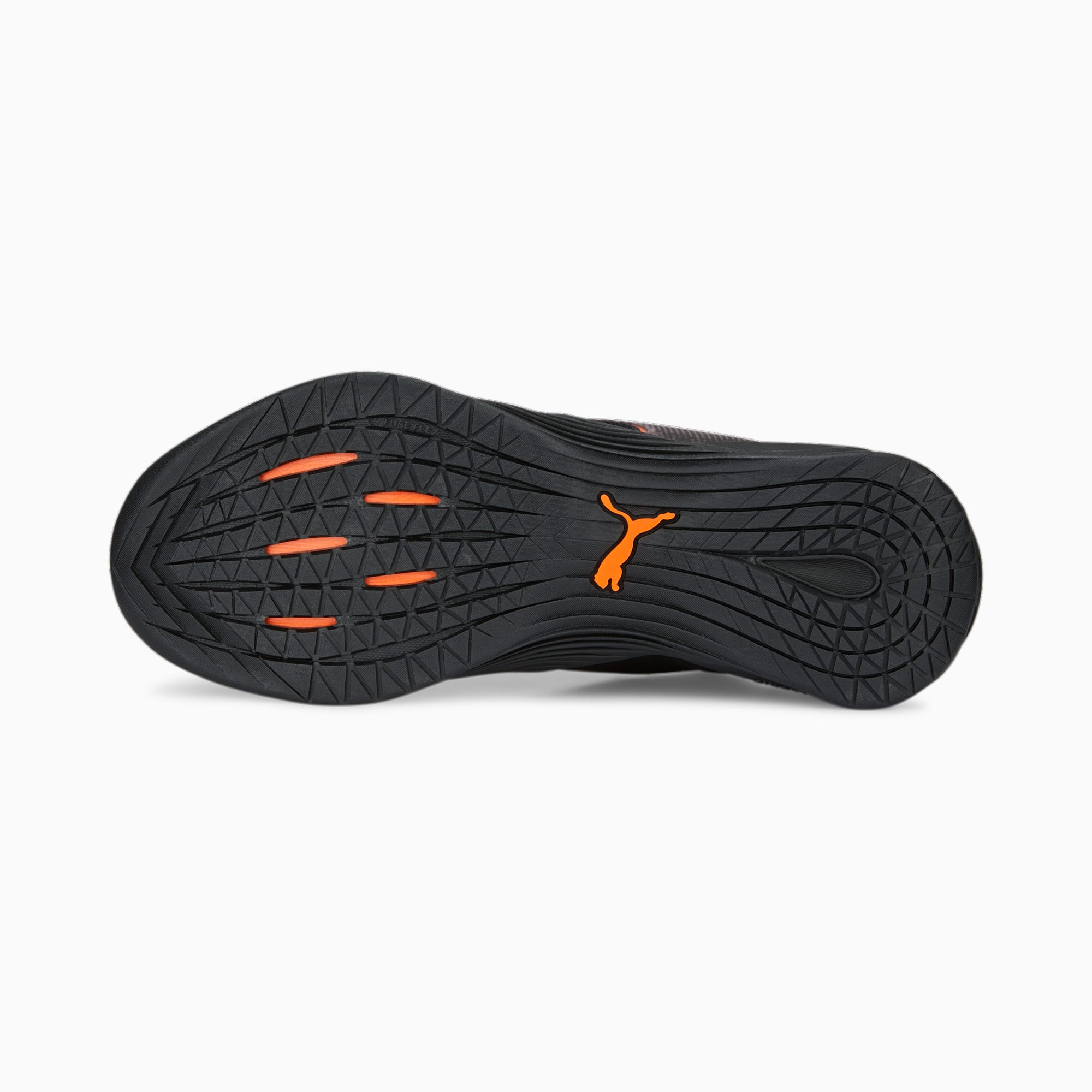 Grey and orange puma shoes hot sale