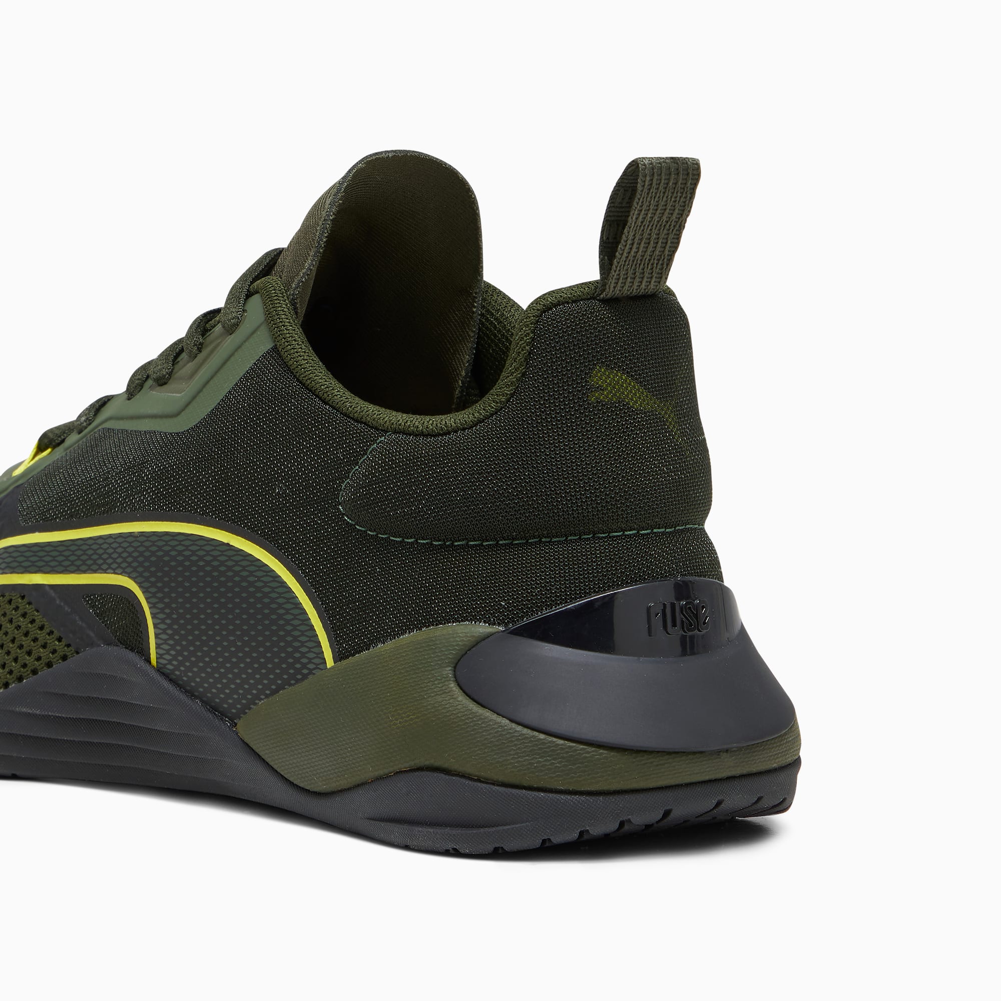 Fuse 2.0 Men s Training Shoes Myrtle PUMA Black Yellow Burst