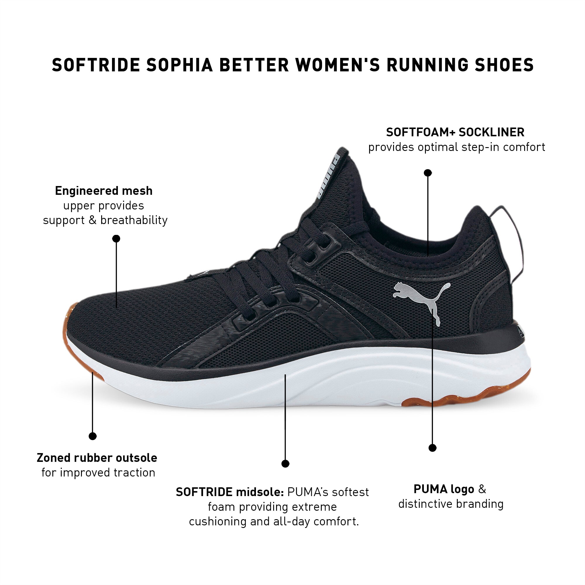 Puma rubber sale shoes for ladies