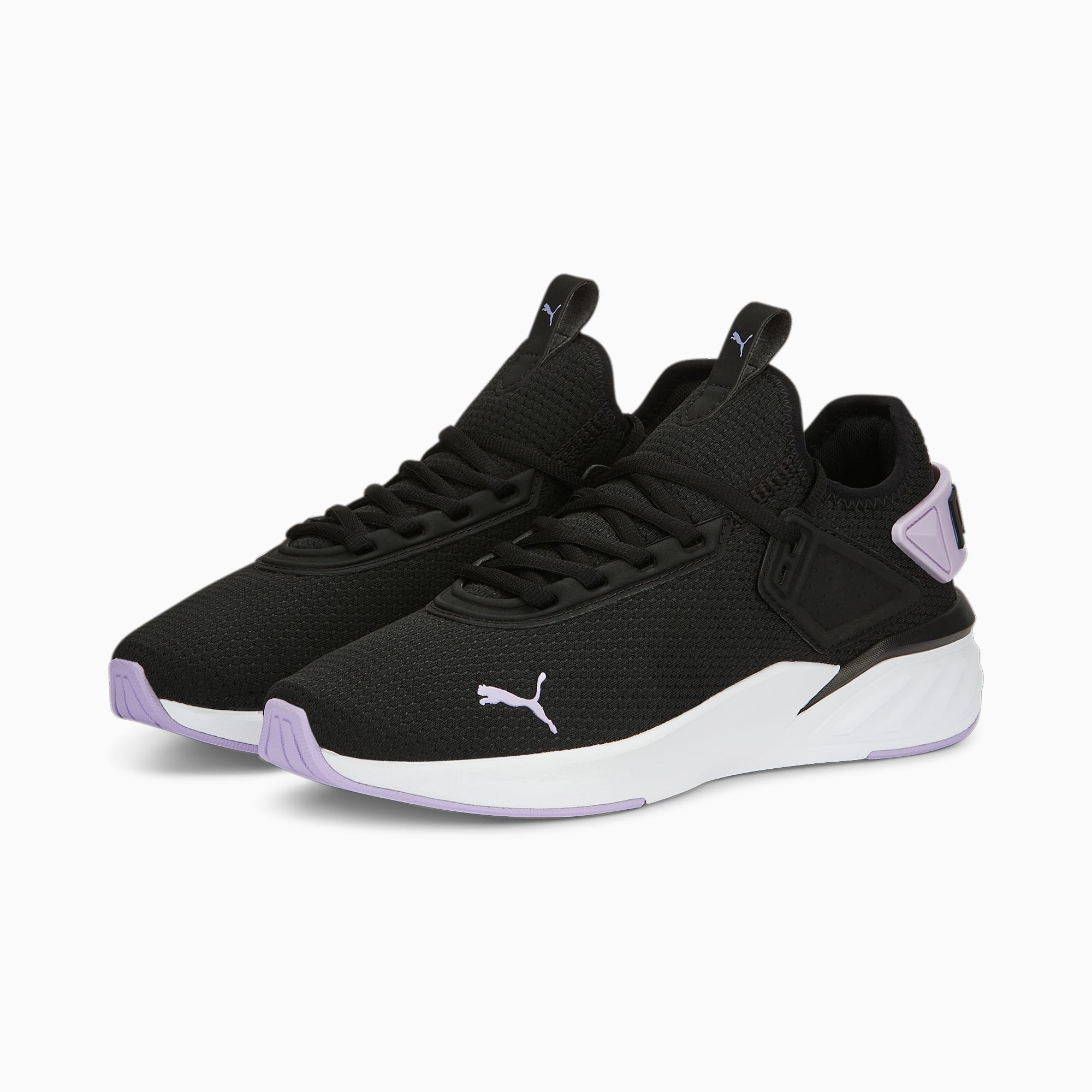 Puma girl shop shoes black
