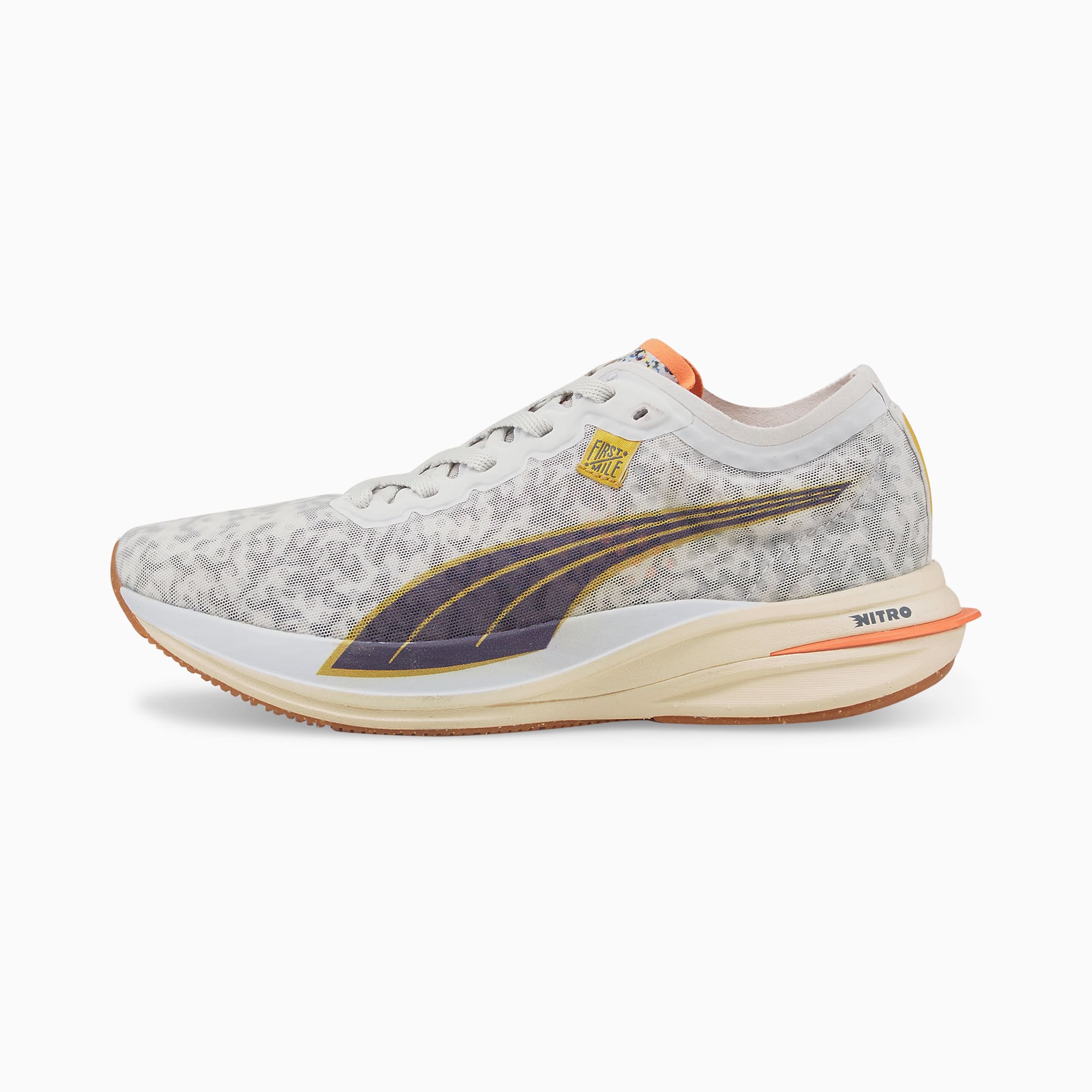 PUMA x FIRST MILE Deviate Nitro Women's Running Shoes Nimbus CloudDark