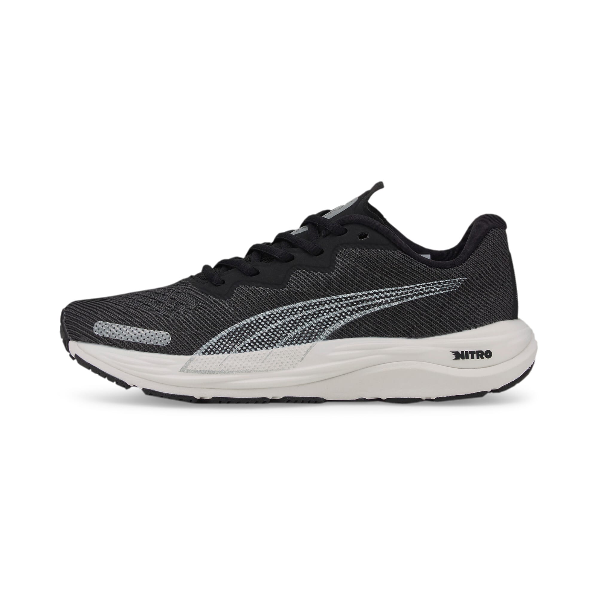 Puma Velocity Nitro 2 GTX Wns Gore-Tex Black Yellow Women Running Shoe  377508-04