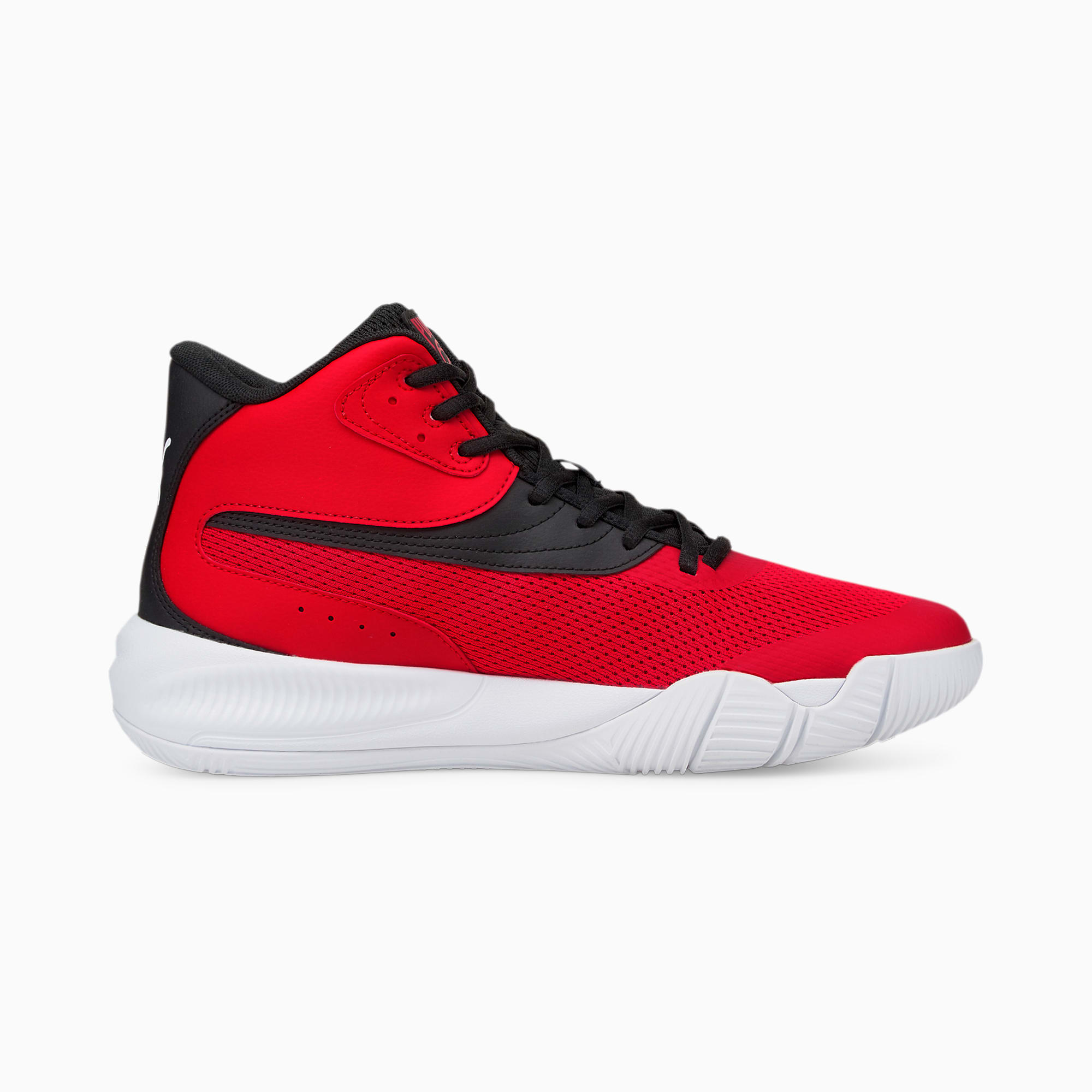 Puma red sales basketball shoes
