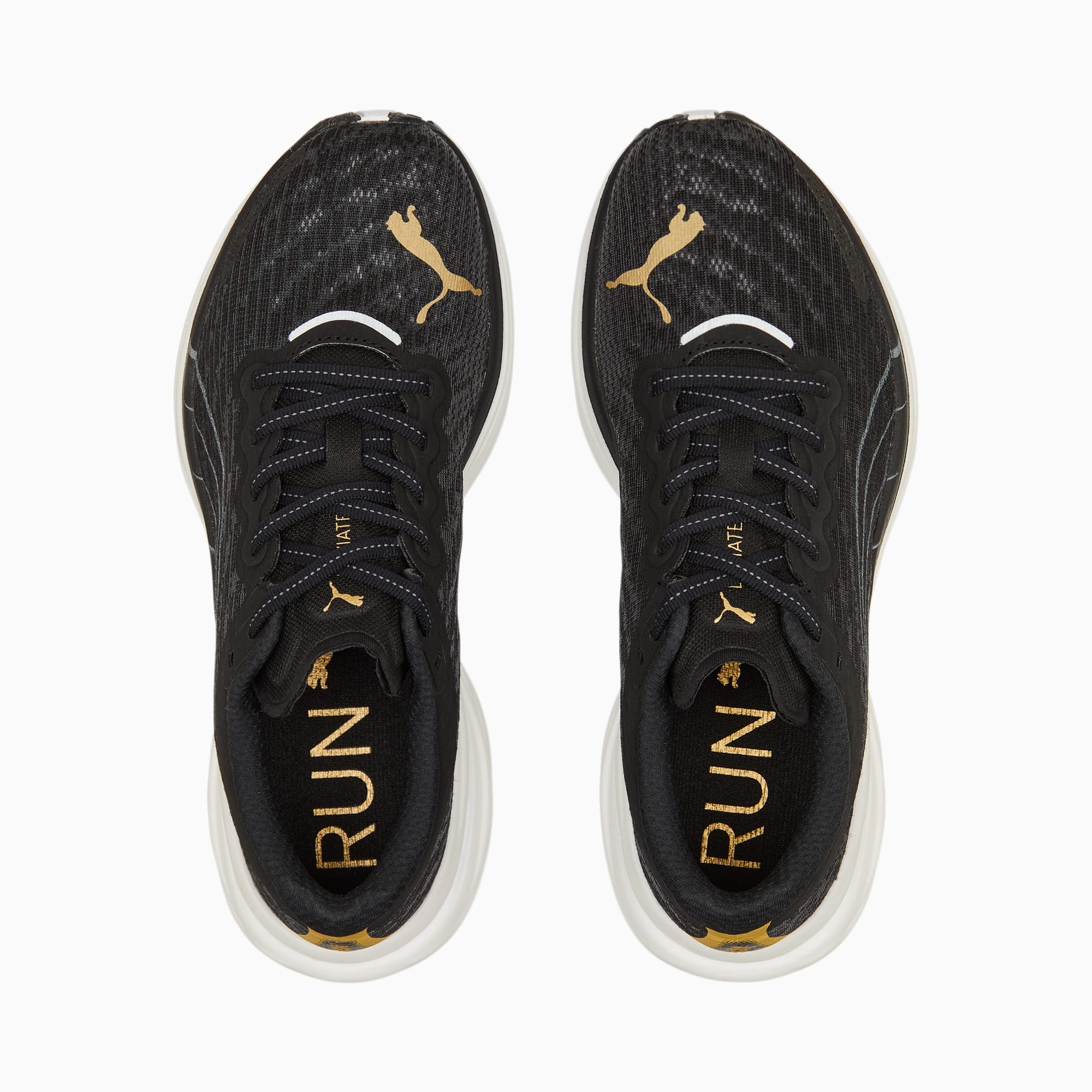 Puma womens black and gold store