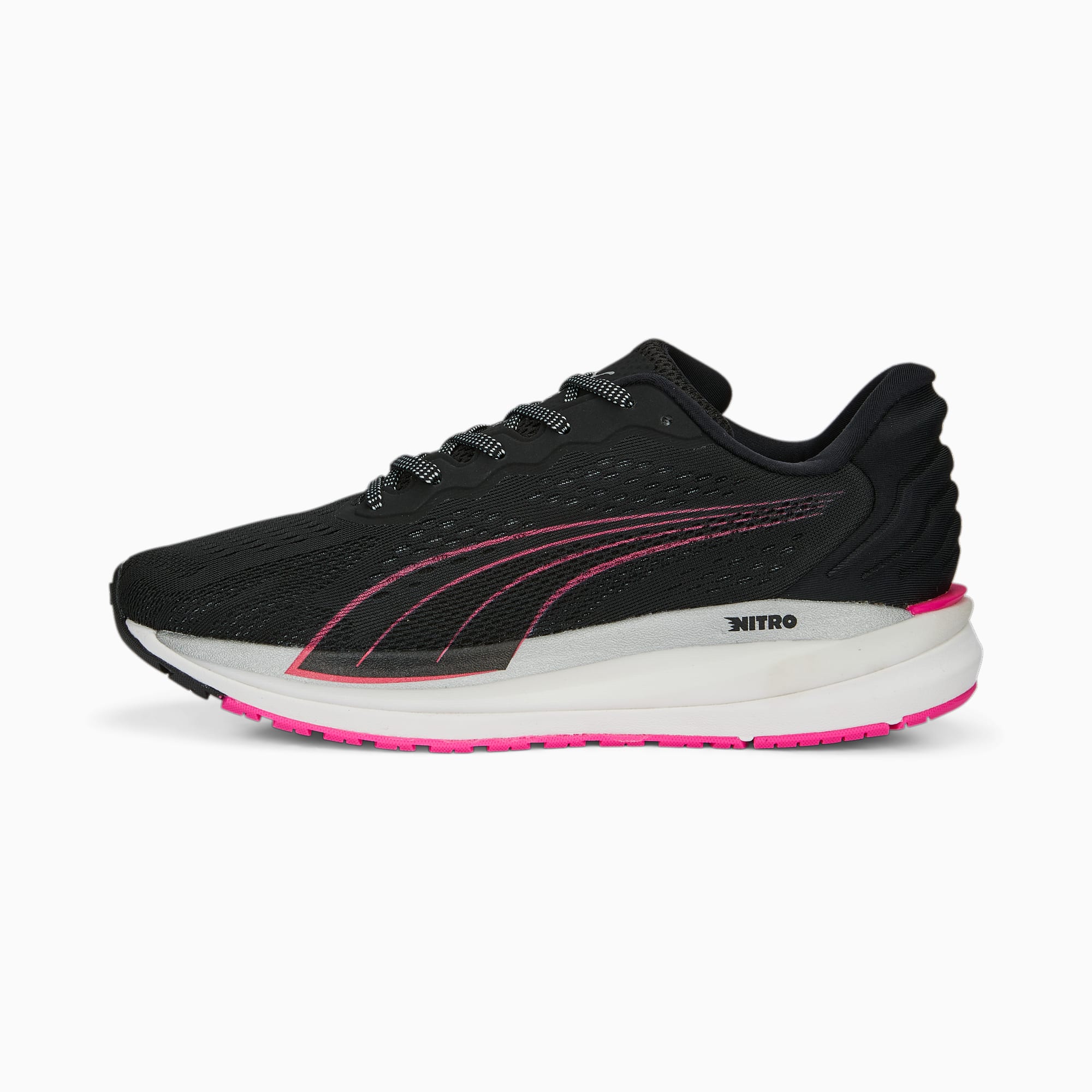 Magnify NITRO Surge Women's Running Shoes | PUMA Black-Ravish | PUMA ...