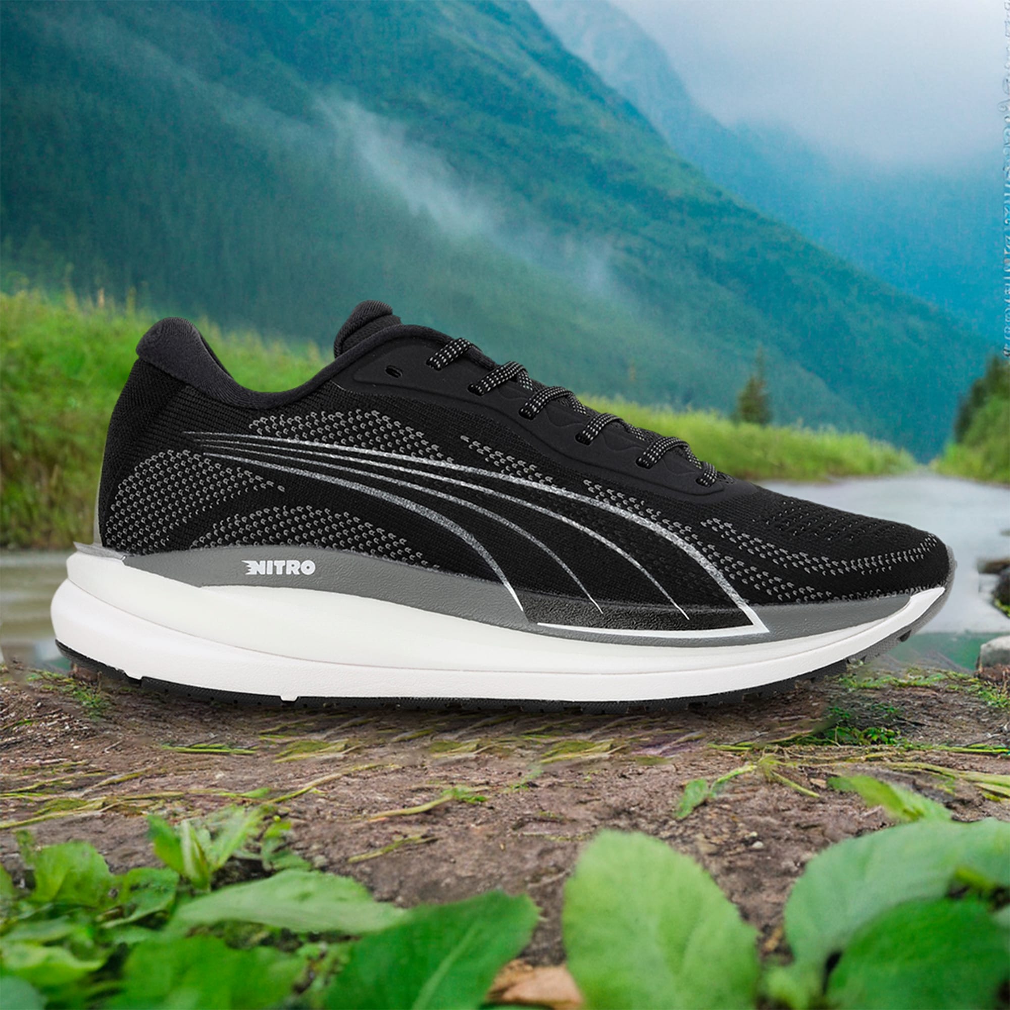 Magnify NITRO Knit Women s Running Shoes PUMA