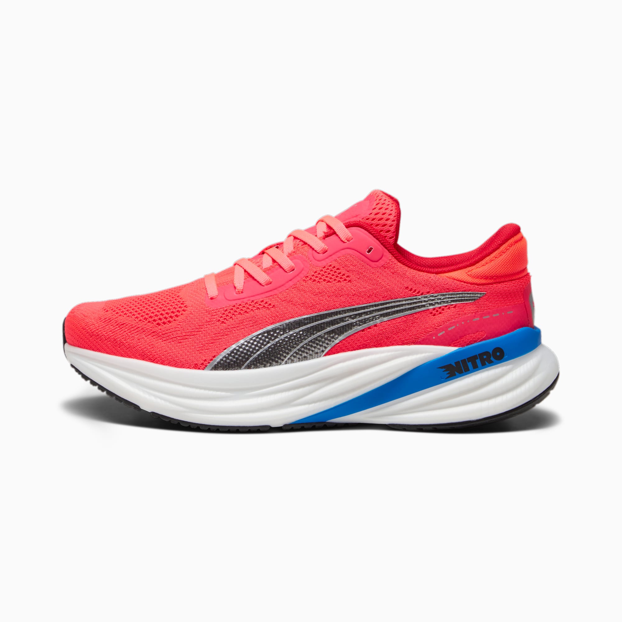 Magnify NITRO 2 Men's Running Shoes | Fire Orchid-Ultra Blue | PUMA ...