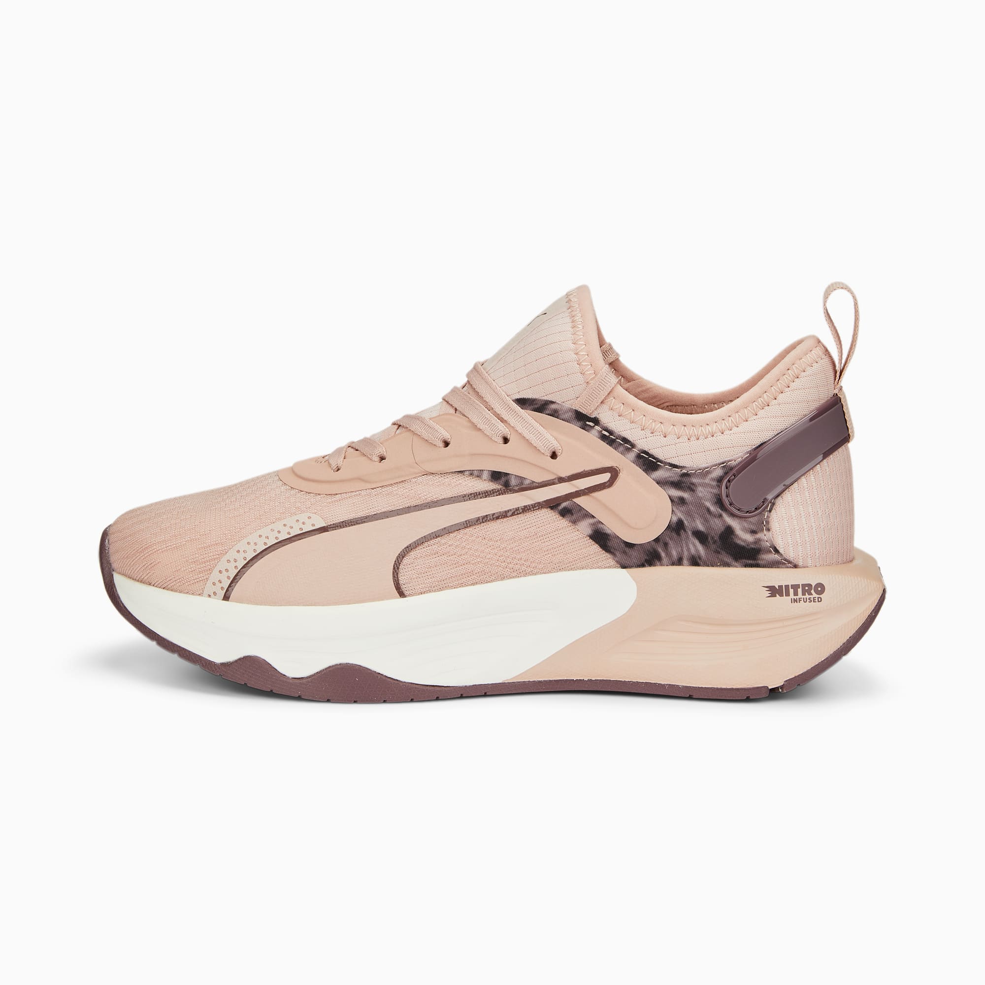 PUMA - Áo thể thao nữ tay ngắn phom ôm Safari Glam Fashion Training