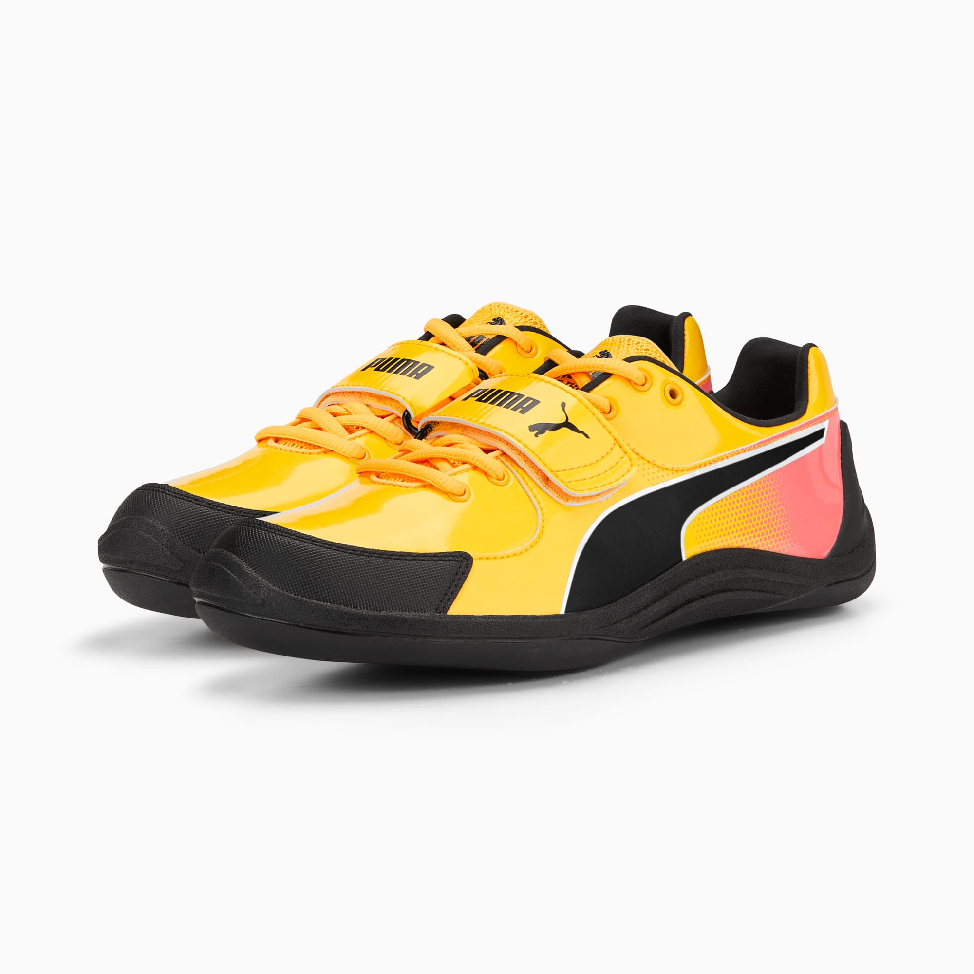 Yellow clearance track shoes
