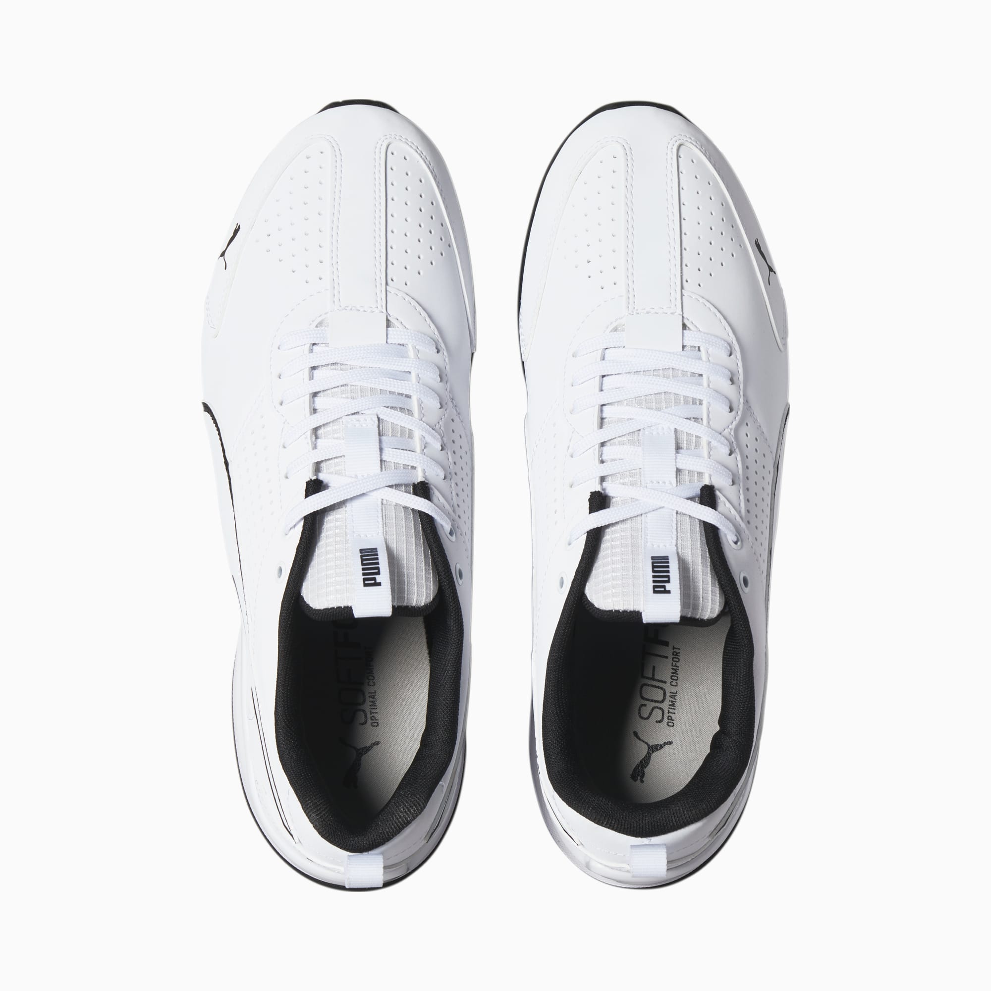 Mens Synthetic Leather Lace Up Sports Shoes