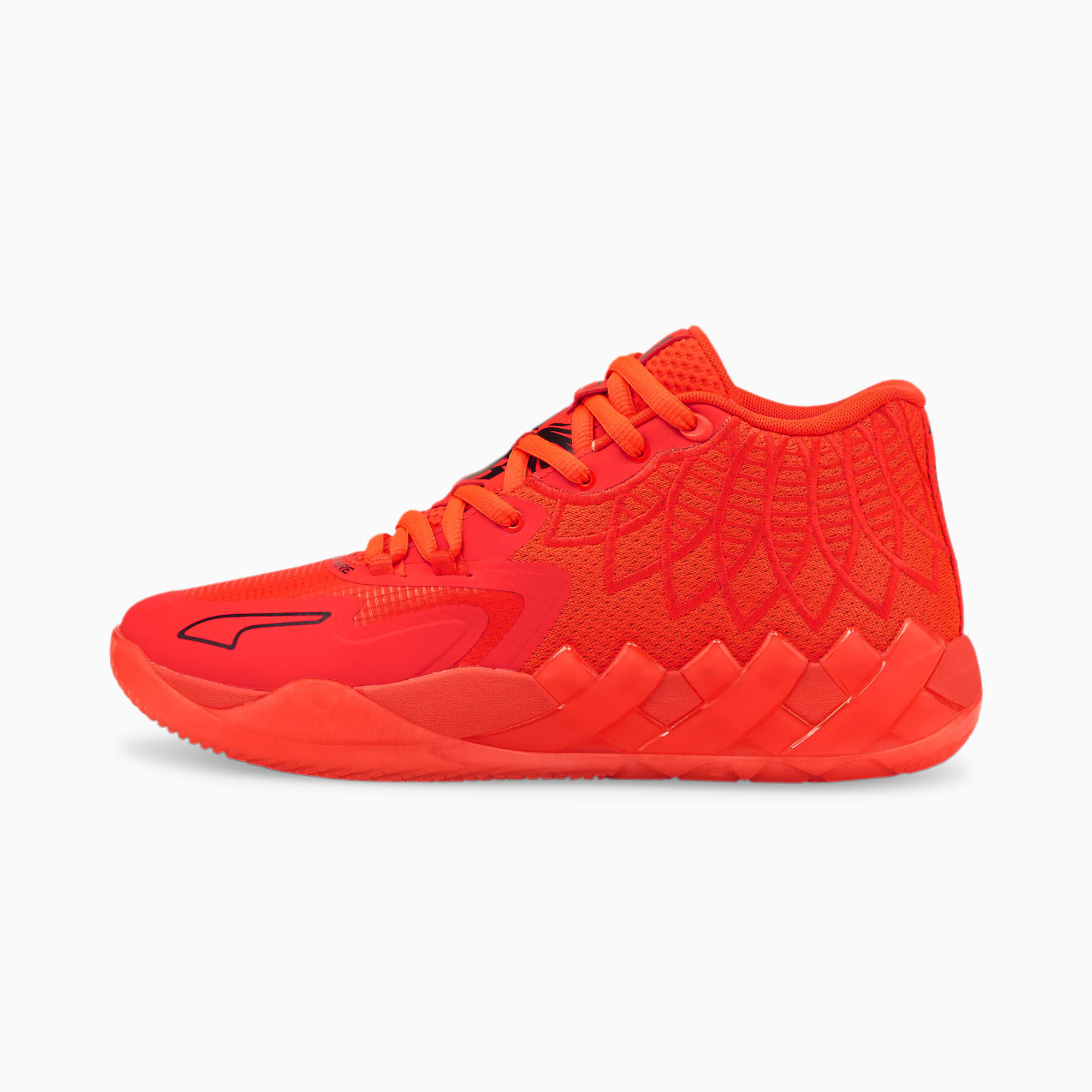 Puma red basketball shoes deals