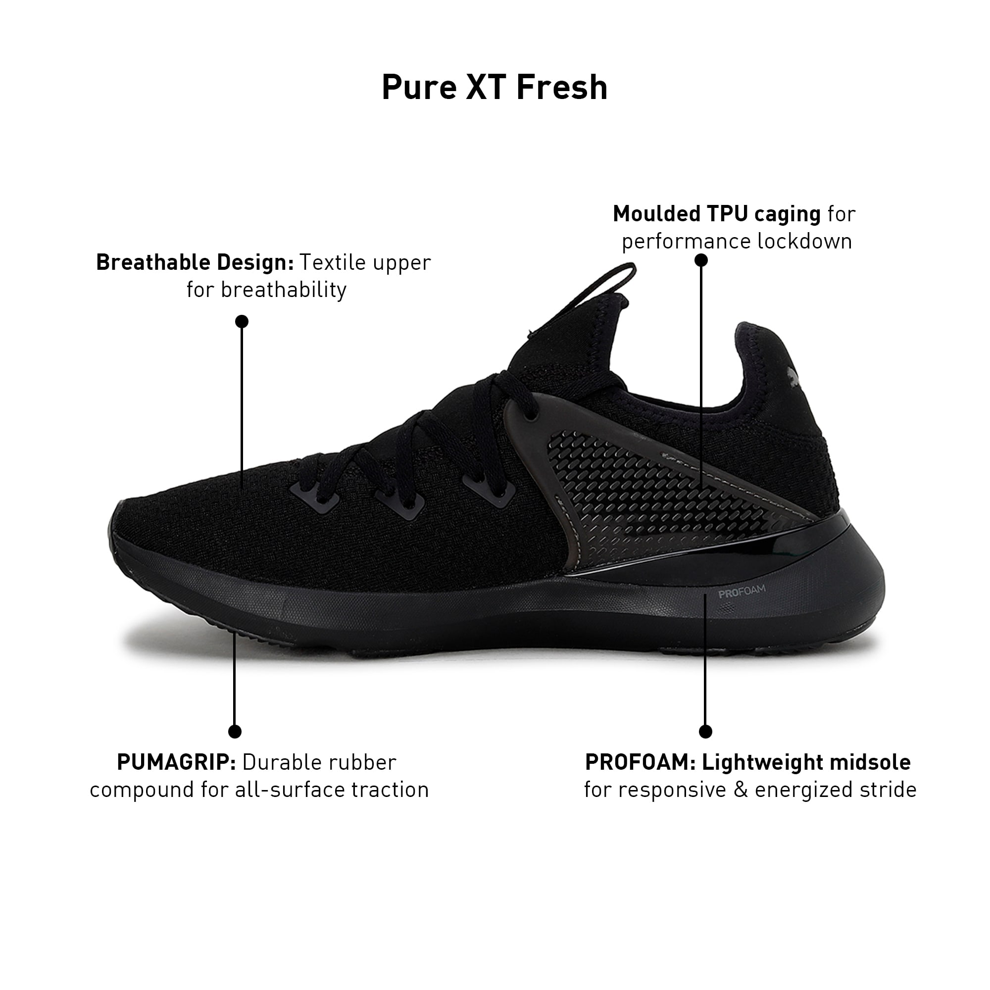 Pure XT Fresh Men s Training Shoes PUMA