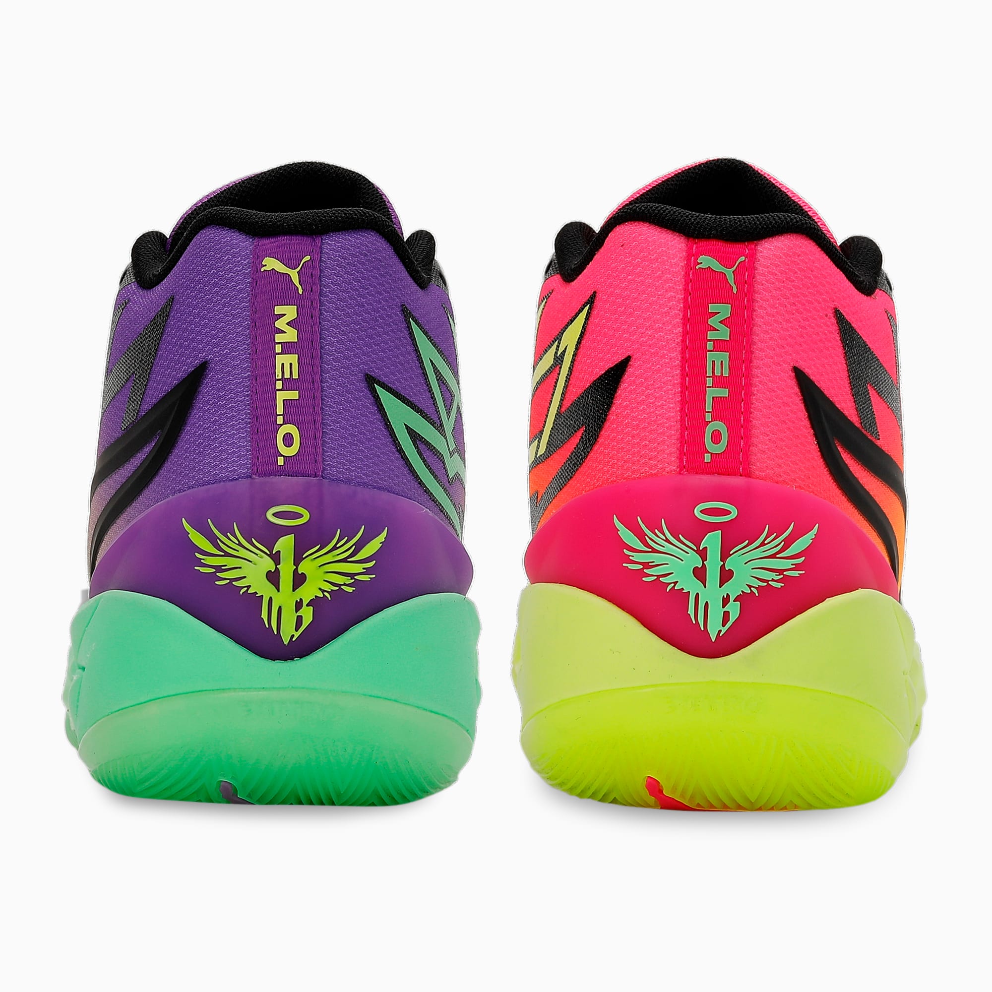 Puma shoes different color discount
