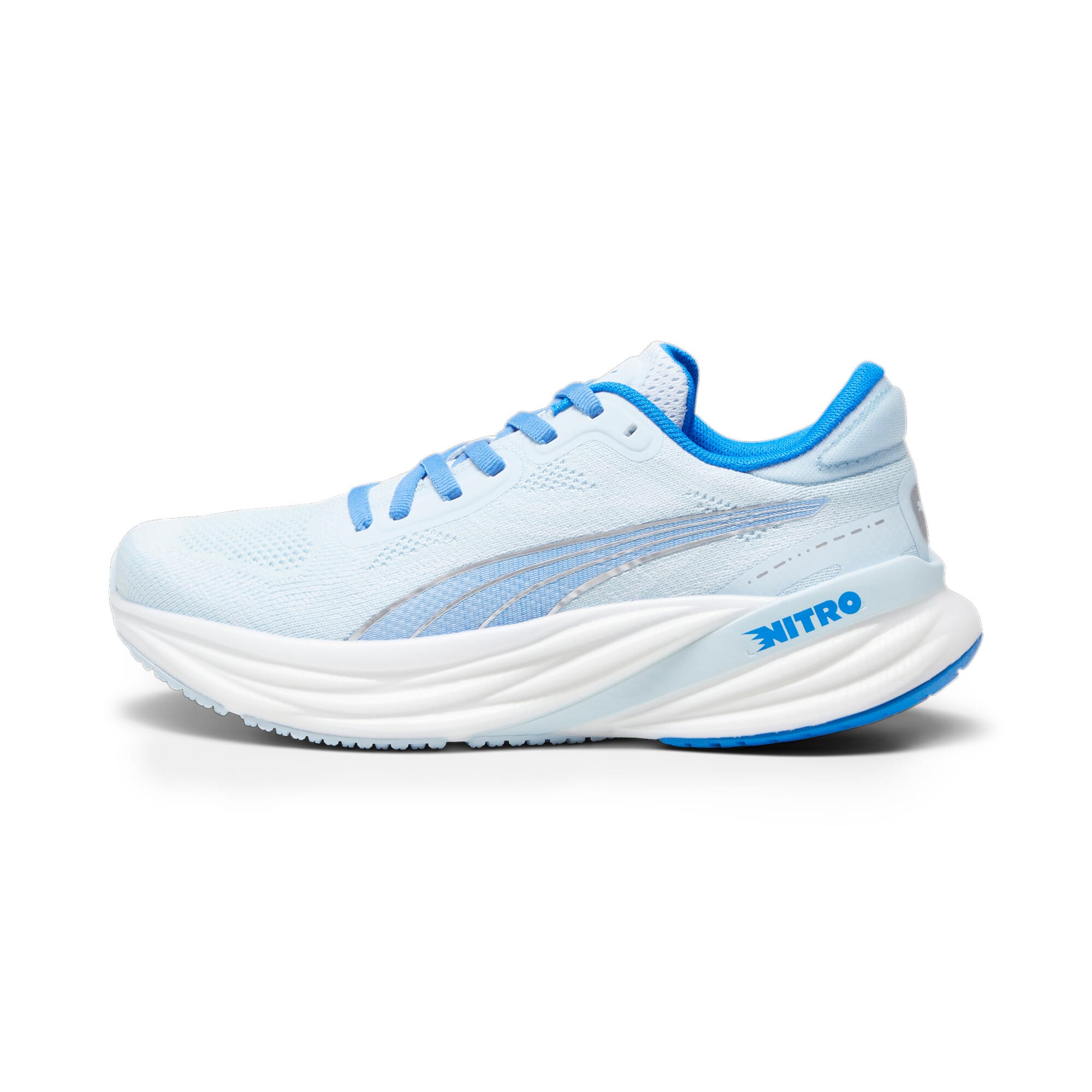 Puma Deviate Nitro 2 Running Womens Blue Sneakers Athletic Shoes 37685510