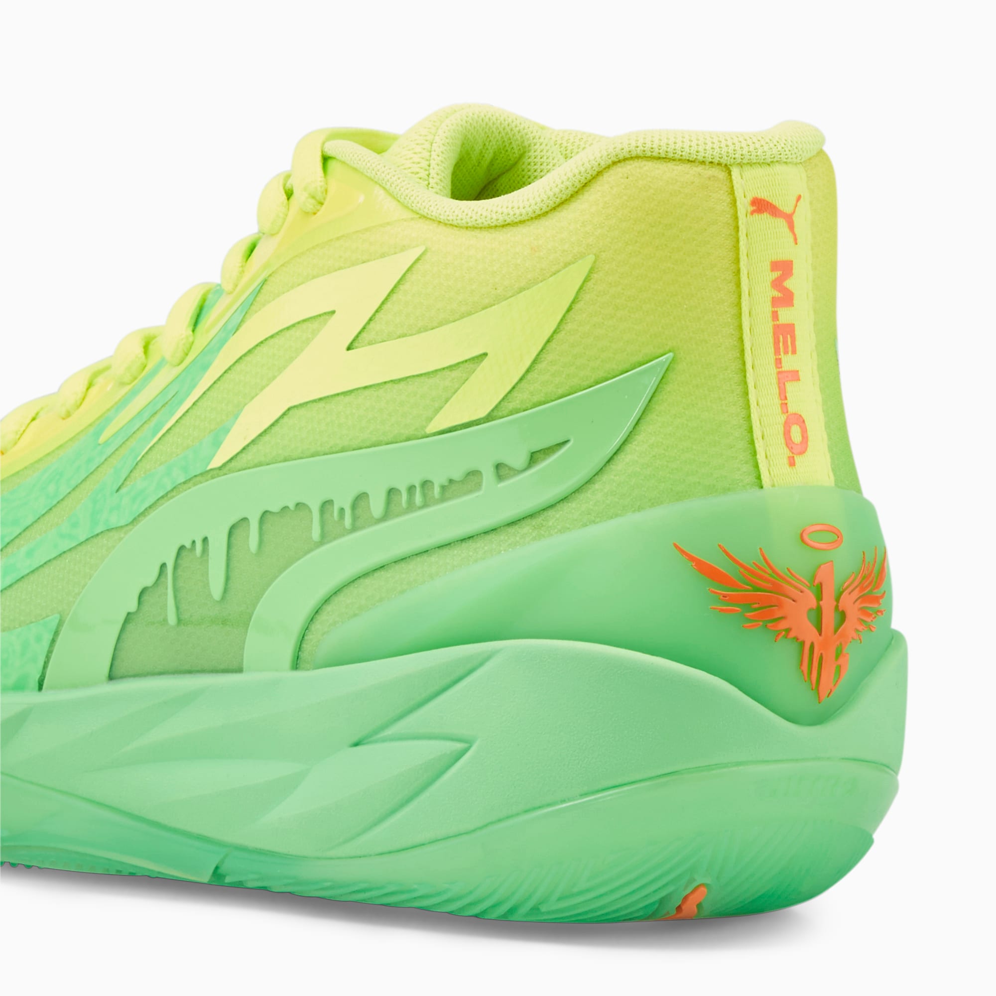 Puma basket sales brights yoyo green