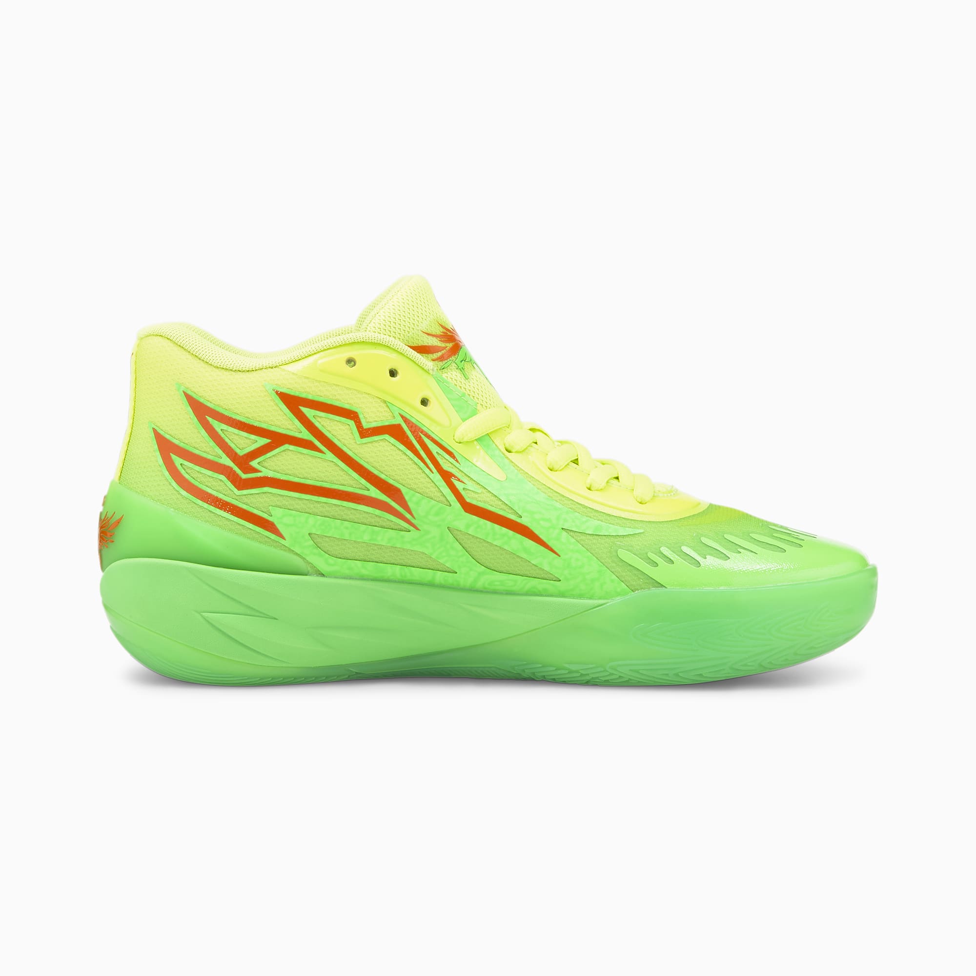 Puma basket brights hotsell yoyo men green