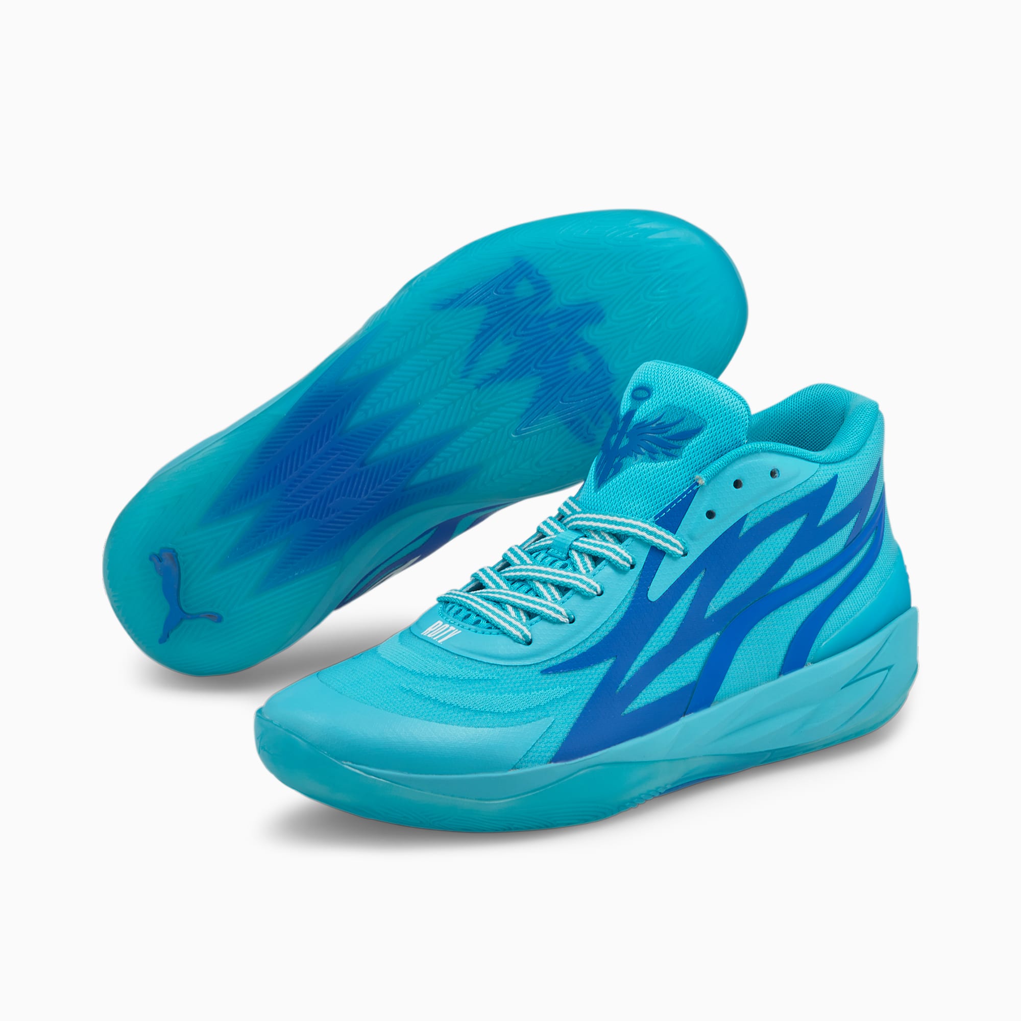 Puma basket brights yoyo men blue top