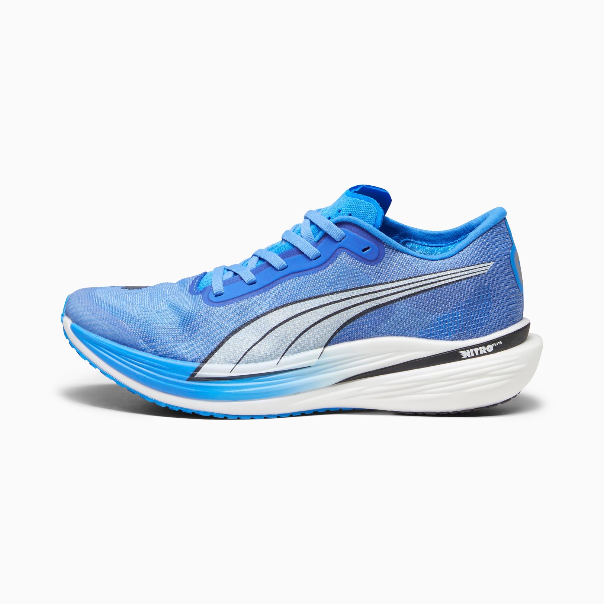 Deviate NITRO Elite 2 Men's Running Shoes, Fire Orchid-Ultra Blue-PUMA White, large-IDN