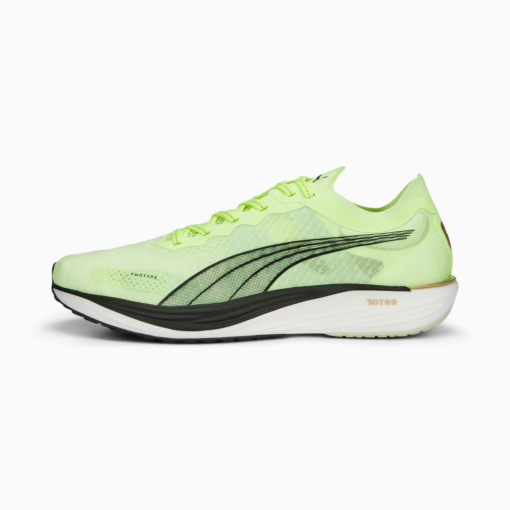 Liberate NITRO 2 Run 75 Men's Running Shoes | Fast Yellow-PUMA Black ...