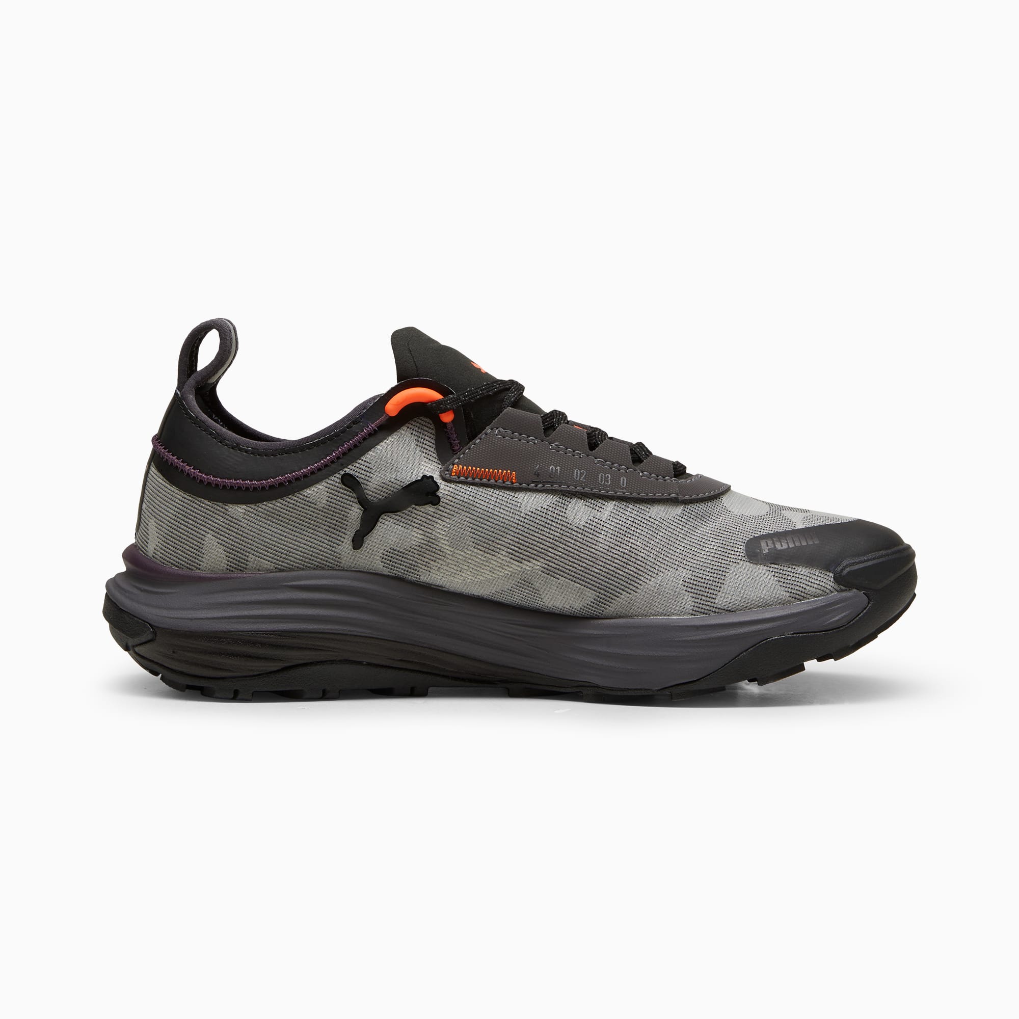 Puma men black limitless running shoes discount