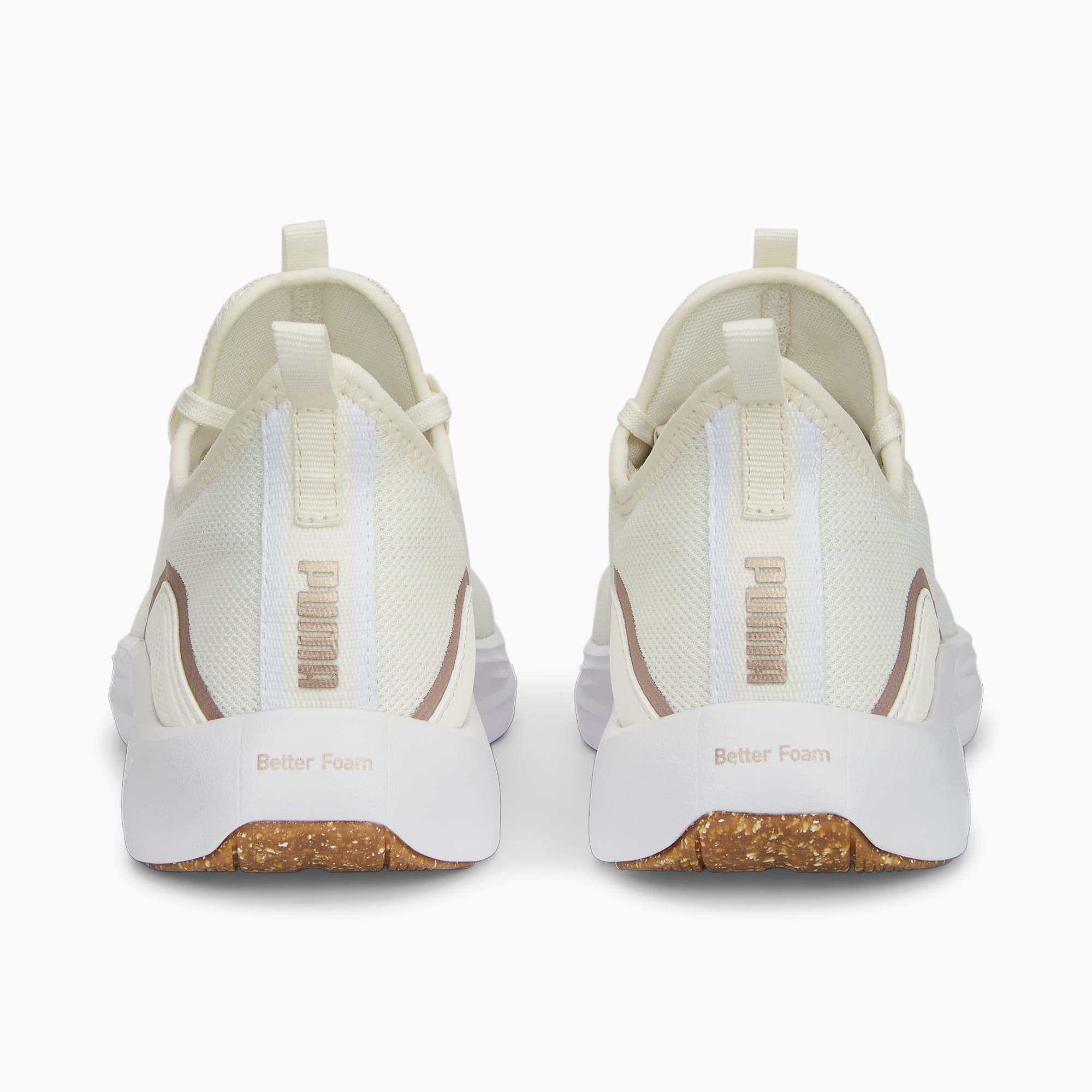 White puma cheap gym shoes