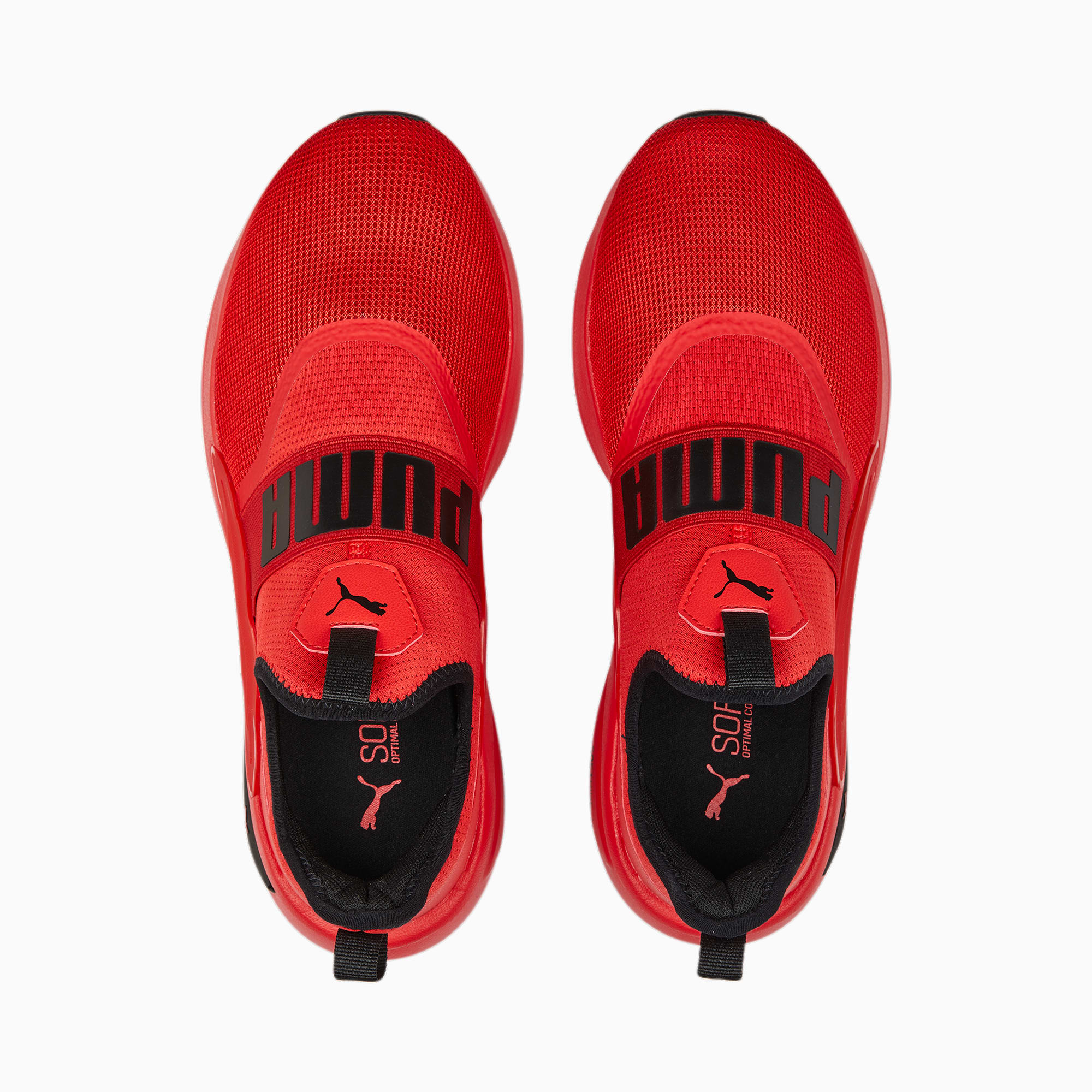 Puma slip ons store red