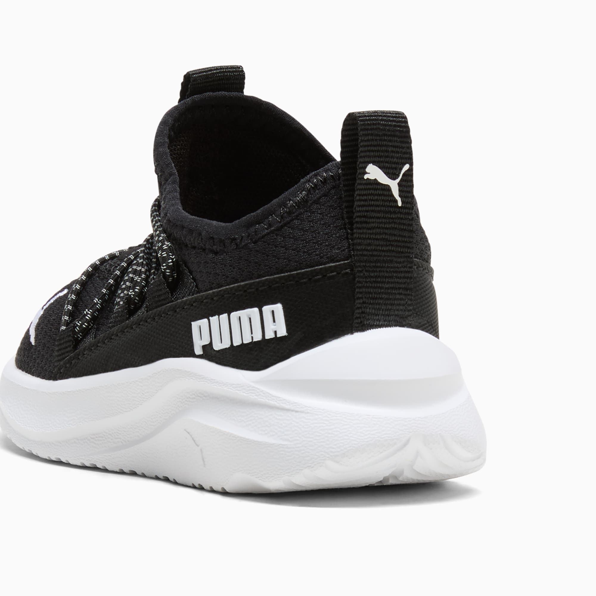 Black baby puma shoes top